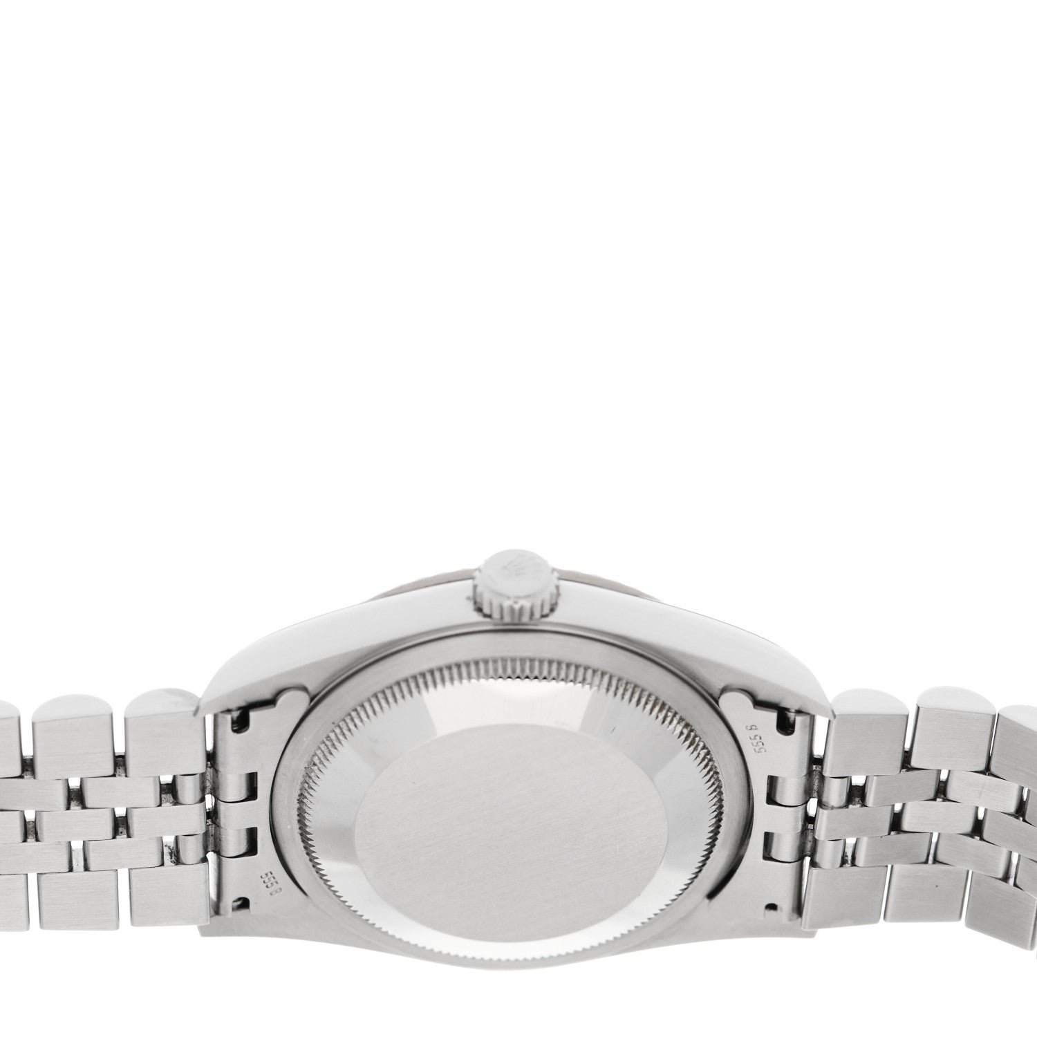 Rolex Stainless Steel 18K White Gold 36mm Oyster Perpetual Datejust Watch Silver 16234 4 of 5