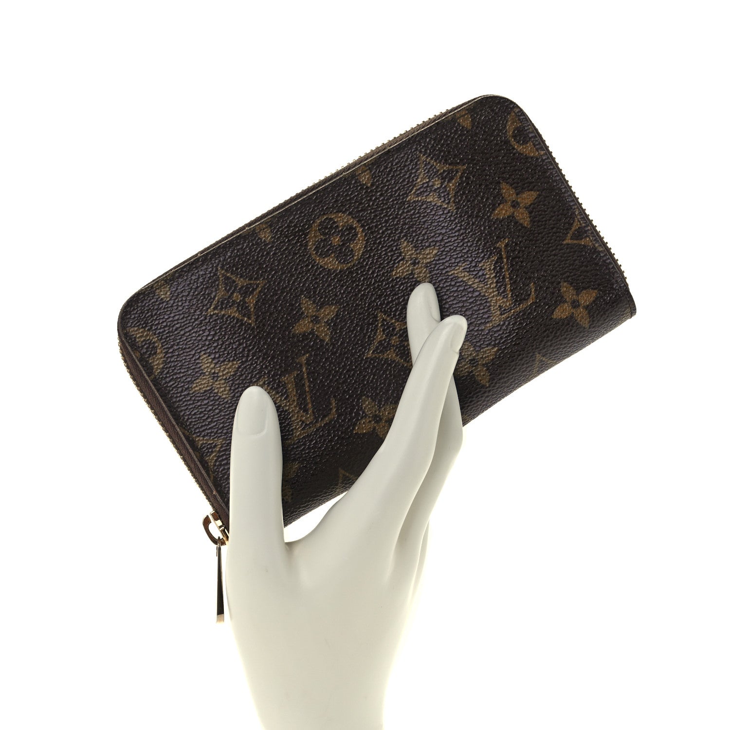 Louis Vuitton Monogram Zippy Compact Wallet 2 of 9
