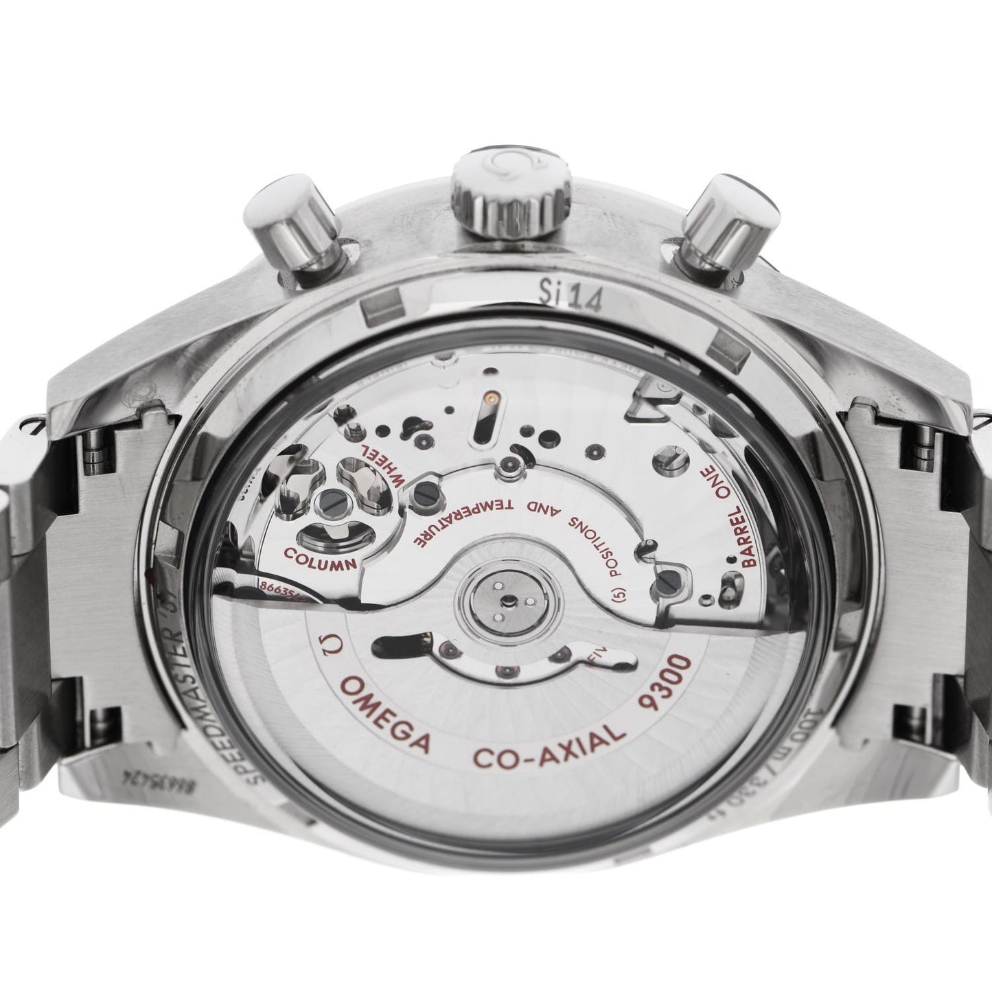 Stainless Steel 41mm Speedmaster 57 Co-Axial Chronometer Automatic Watch Black 331.10.42.51.01.001