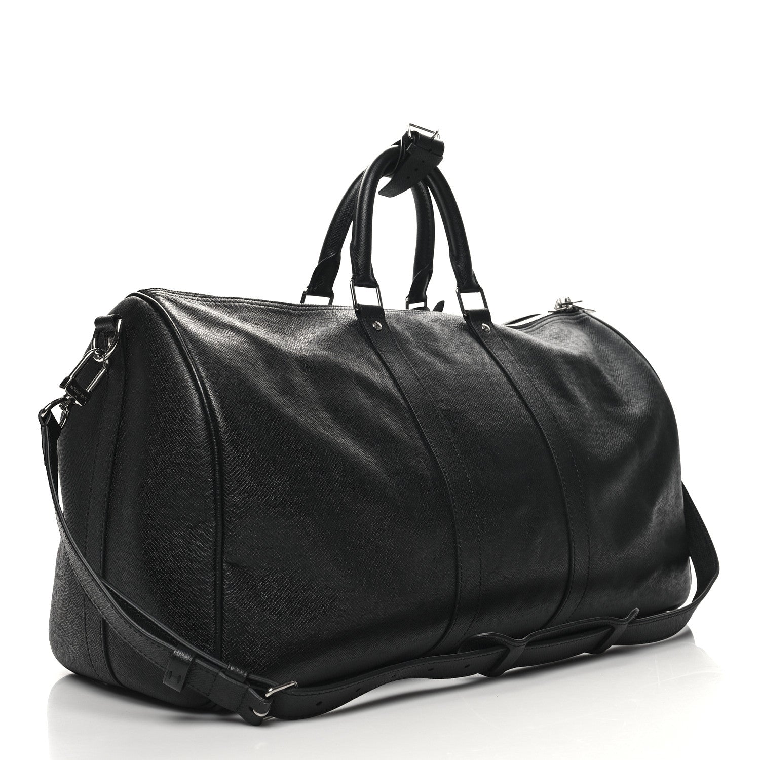 Louis Vuitton Taiga Keepall Bandouliere 45 Black 2 of 11