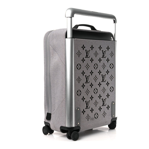 Knit Monogram Horizon Soft 55 Suitcase Grey