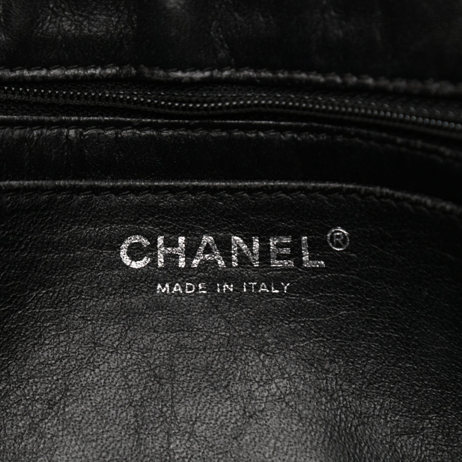 Chanel Calfskin Diagonal Ligne Flap Black 5 of 16