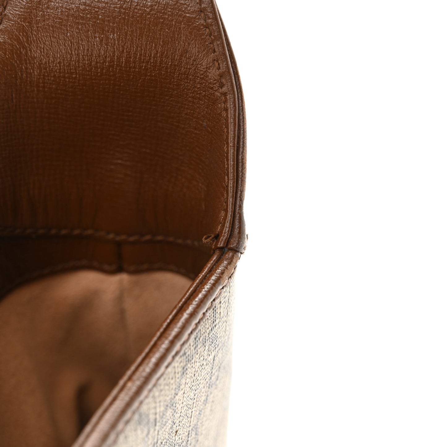 GG Supreme Monogram Azalea Calfskin Web Small Jackie 1961 Hobo Beige Ebony Brown Sugar