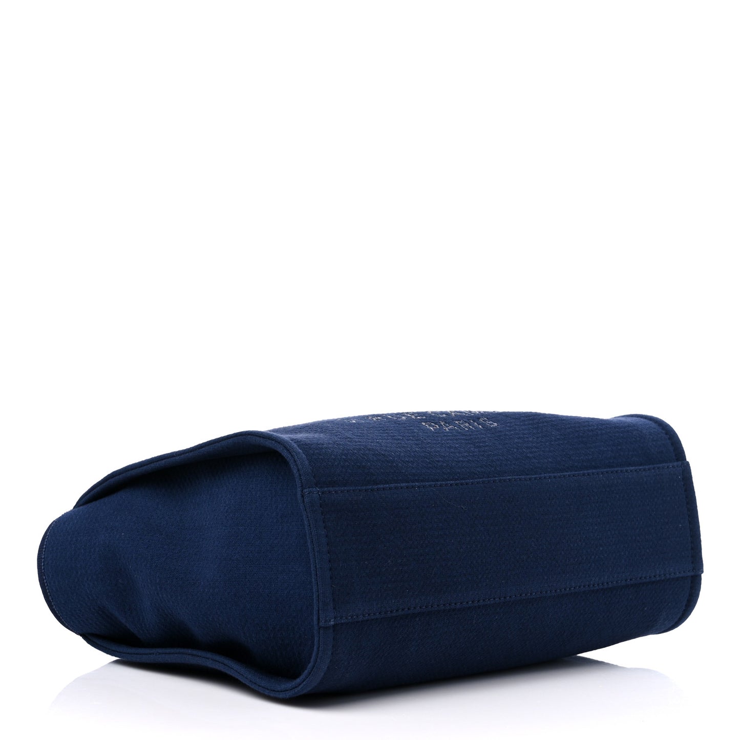 Mixed Fibers Small Deauville Tote Navy Blue
