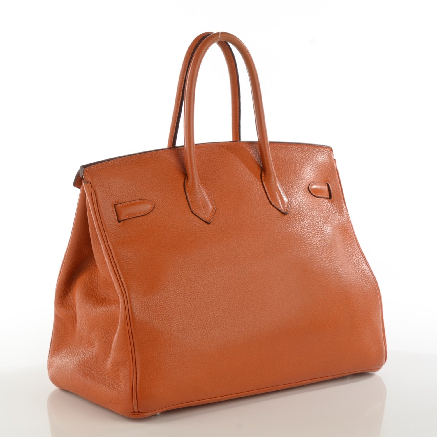 Hermes Taurillon Clemence Birkin 35 Potiron 3 of 10