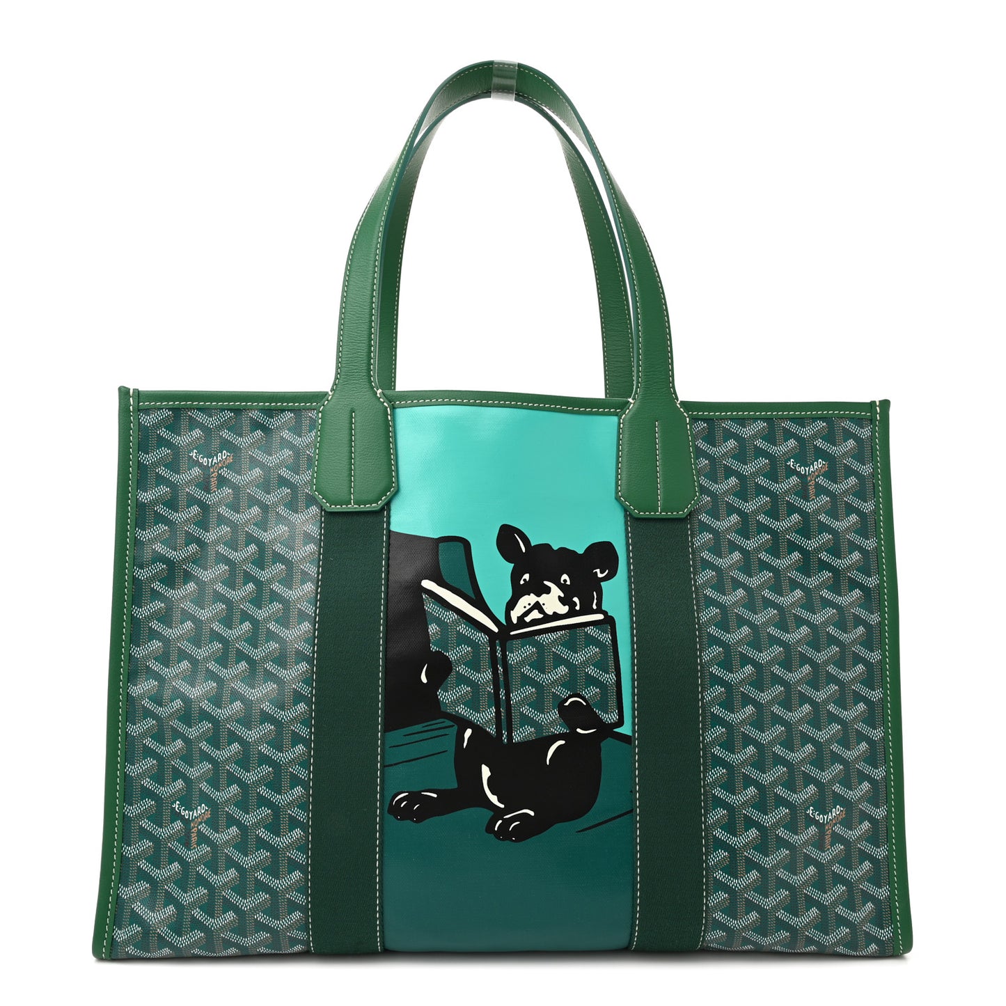 Goyardine Villette Tote Green