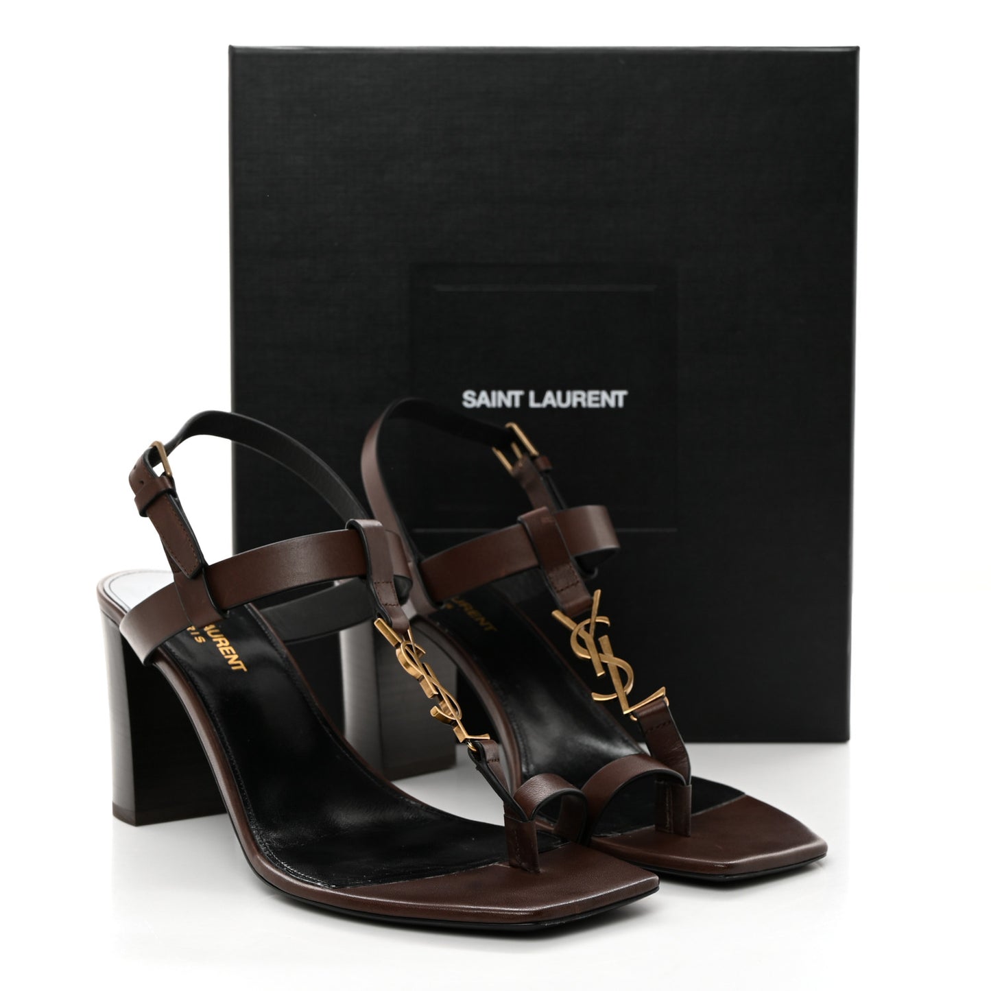 Calfskin Cassandra 75 Sandals 40 Moro