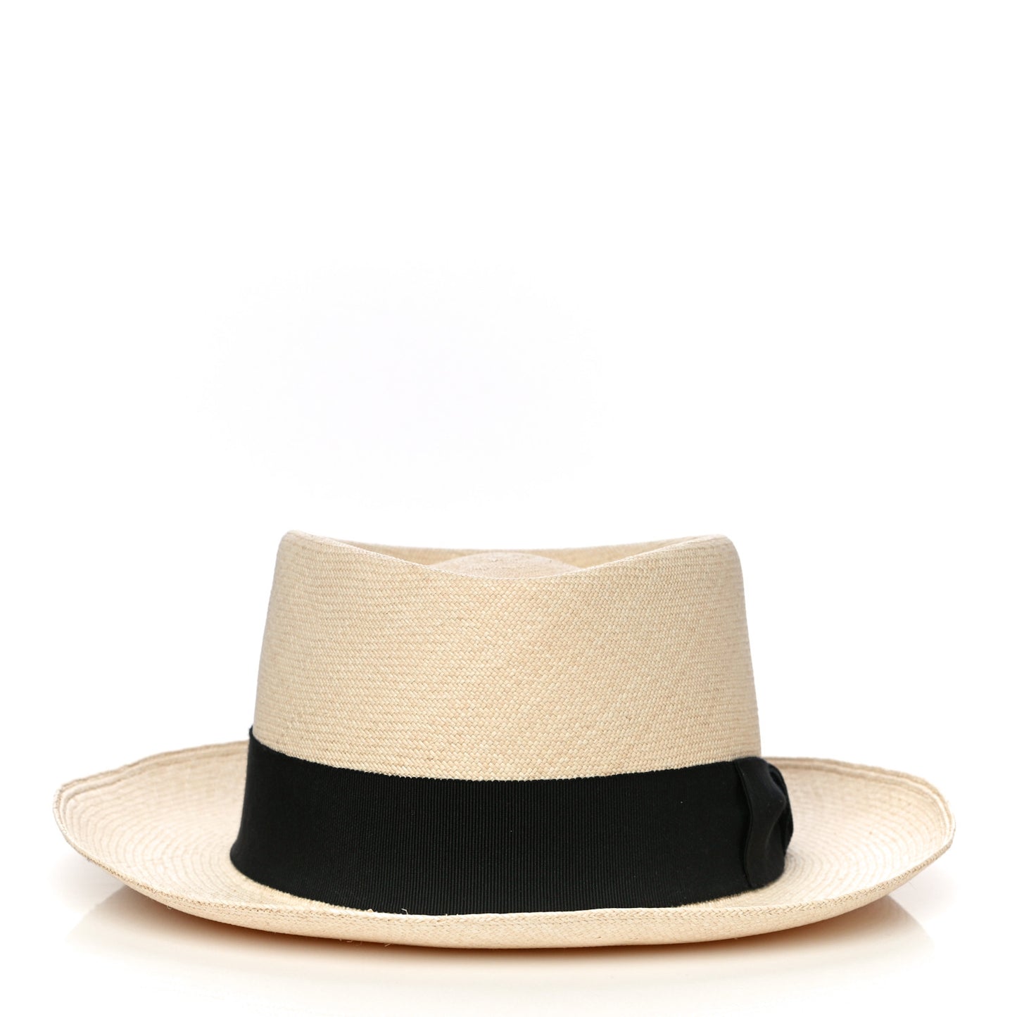 Straw Mens Rio Panama Hat 58 Natural Black