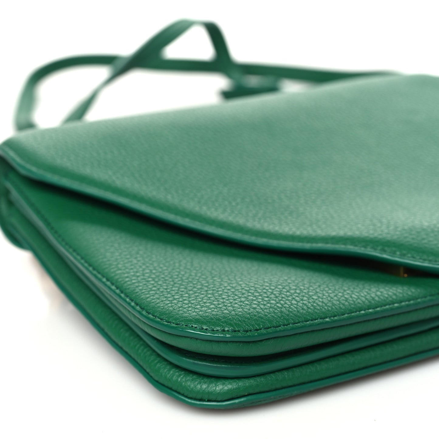 BOTTEGA VENETA Calfskin Mount Envelope Bag Jungle