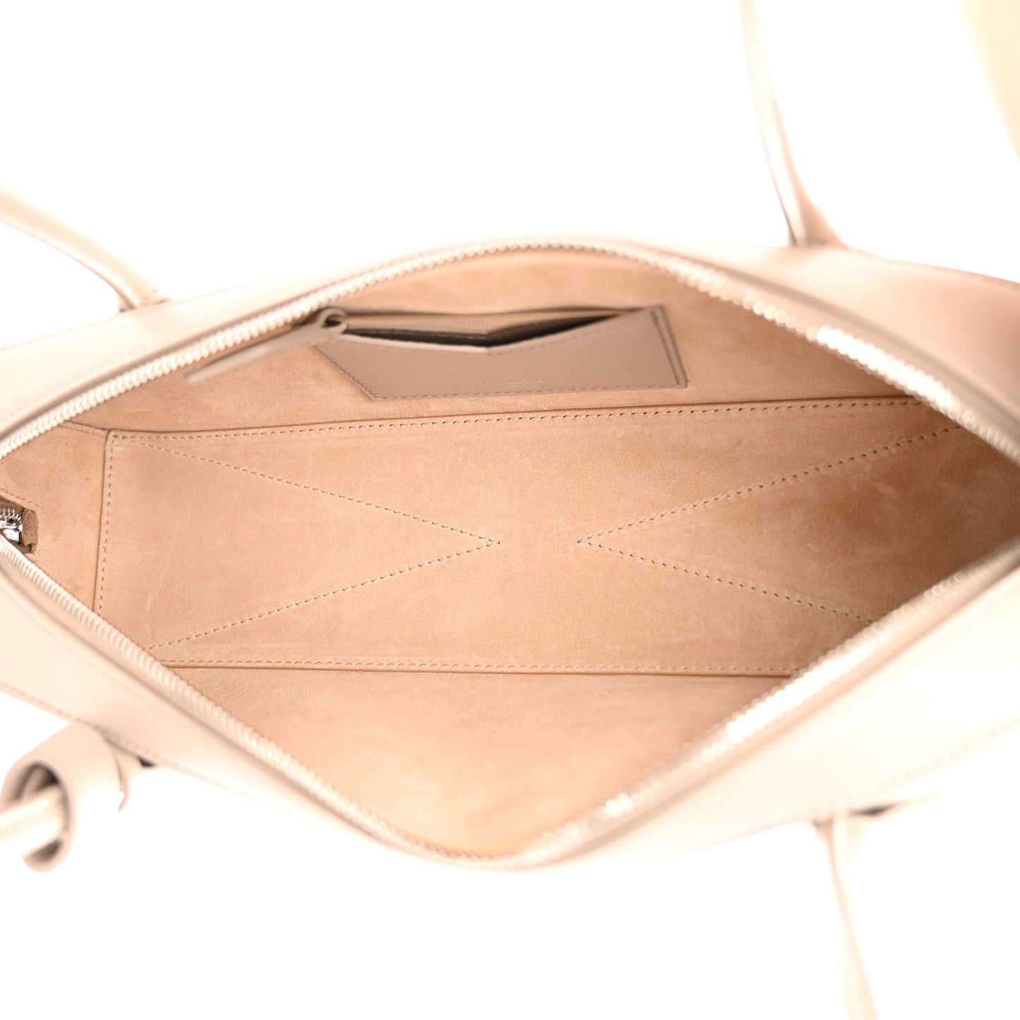 Goatskin Medium Le Teckel Bag Grege