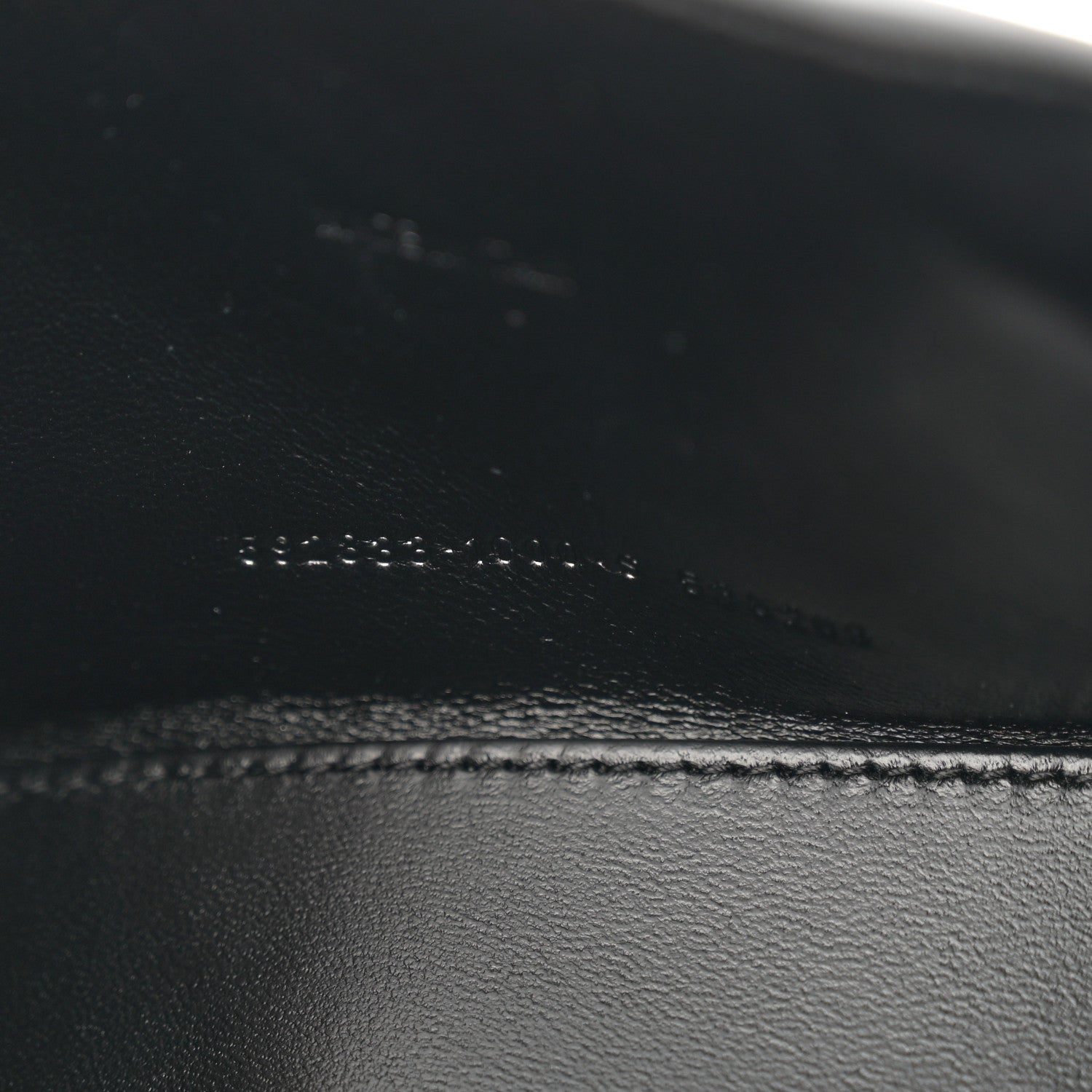 Balenciaga Shiny Box Calfskin Hourglass Top Handle Bag XS Black 7 of 11