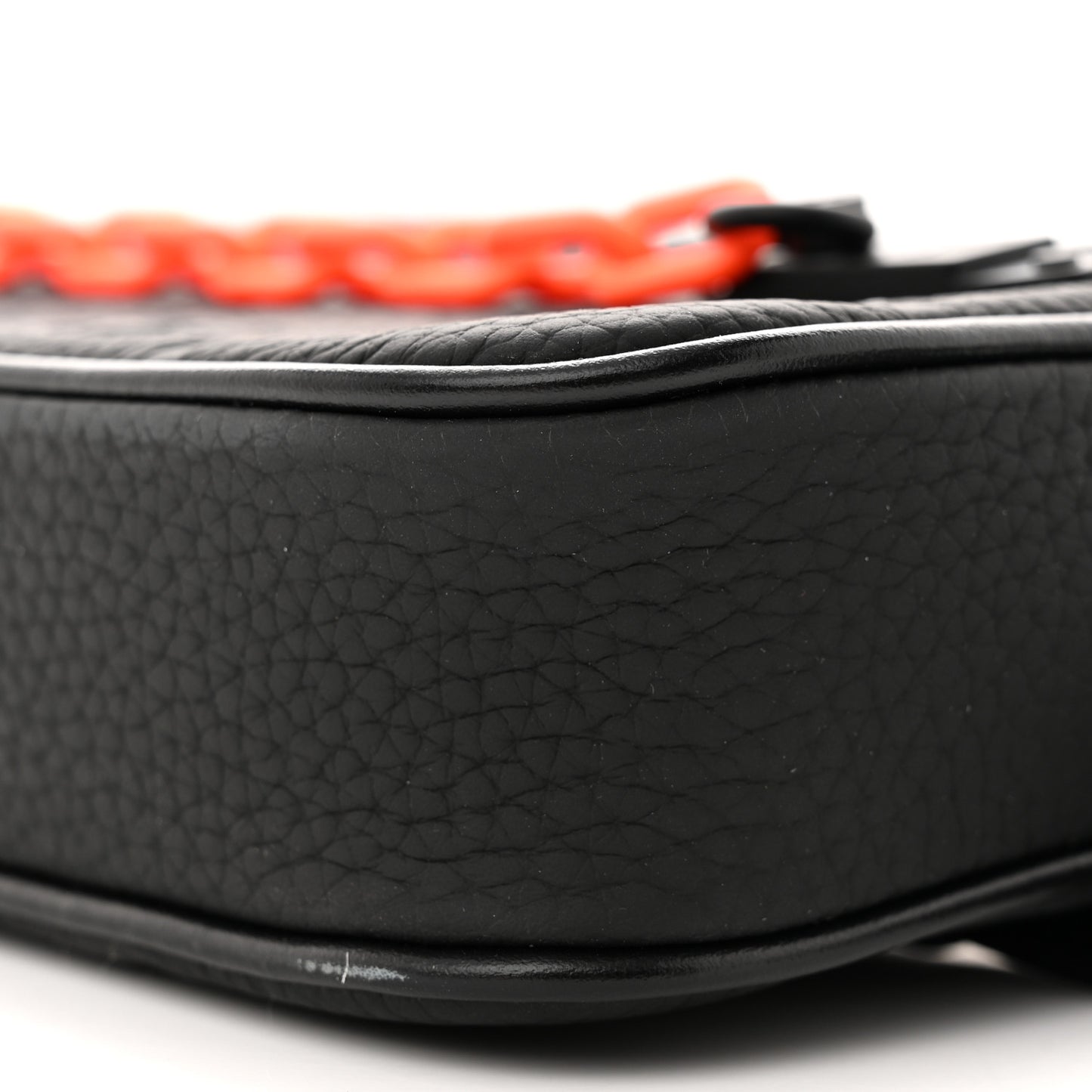 Taurillon Monogram Uniformes Solar Ray Soft Pochette Volga Belt Bag Black