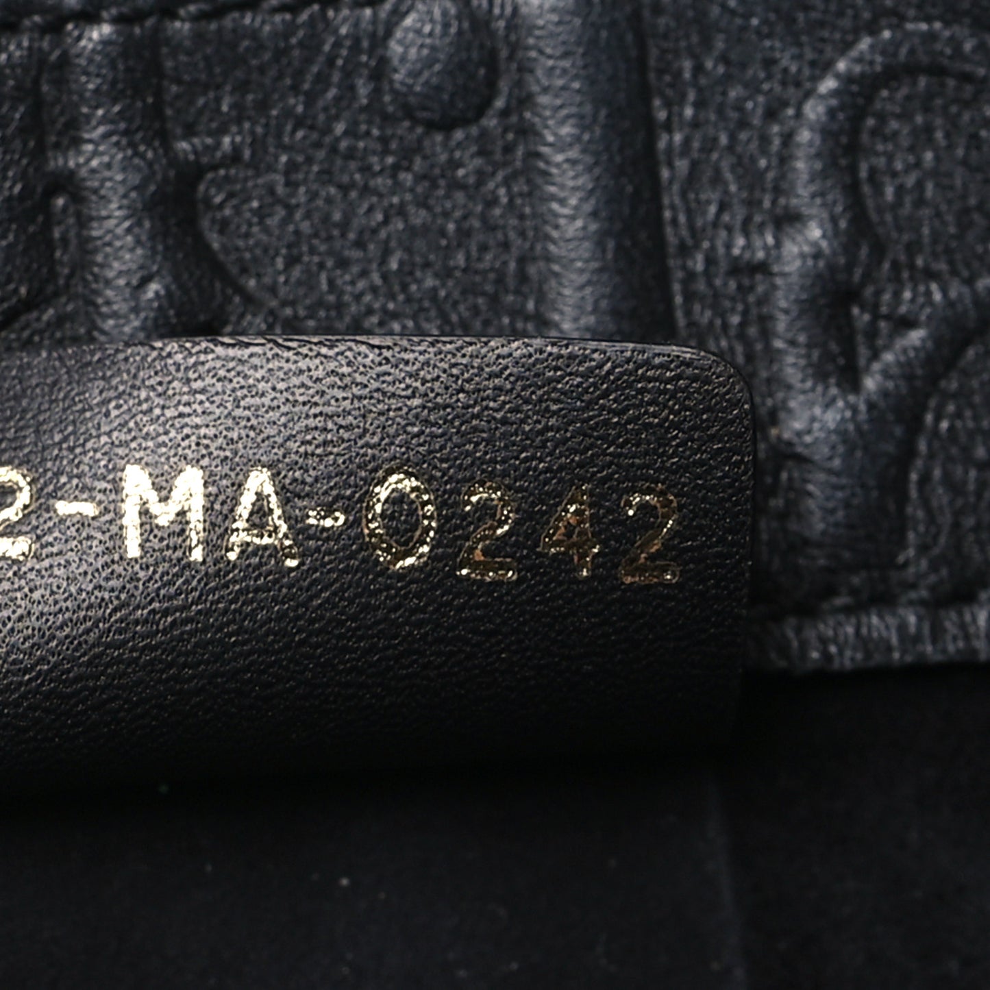 Oblique Calfskin Embossed Large Book Tote Black