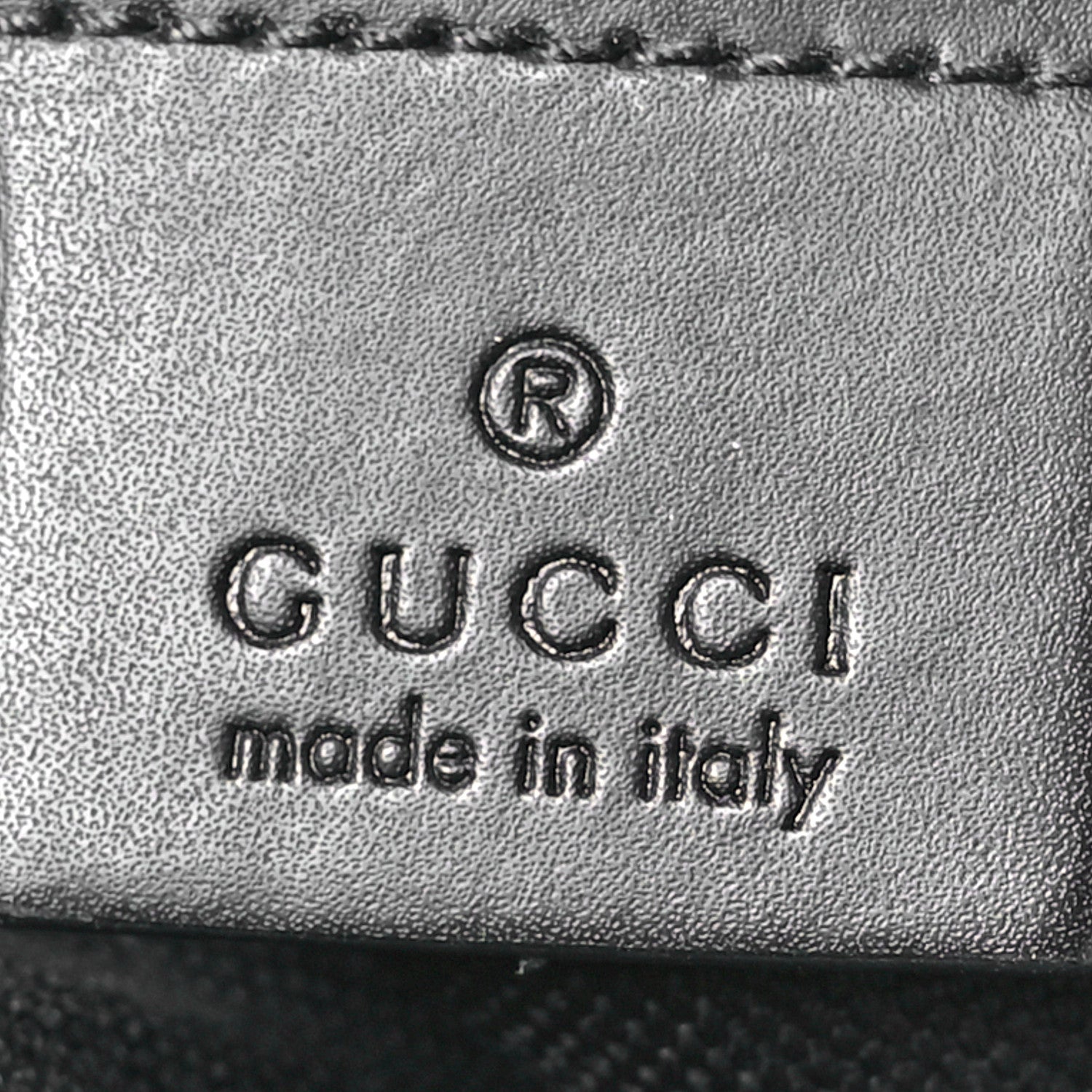 Gucci GG Supreme Monogram Appia Calfskin Web Flat Messenger Bag Black Grey 6 of 11