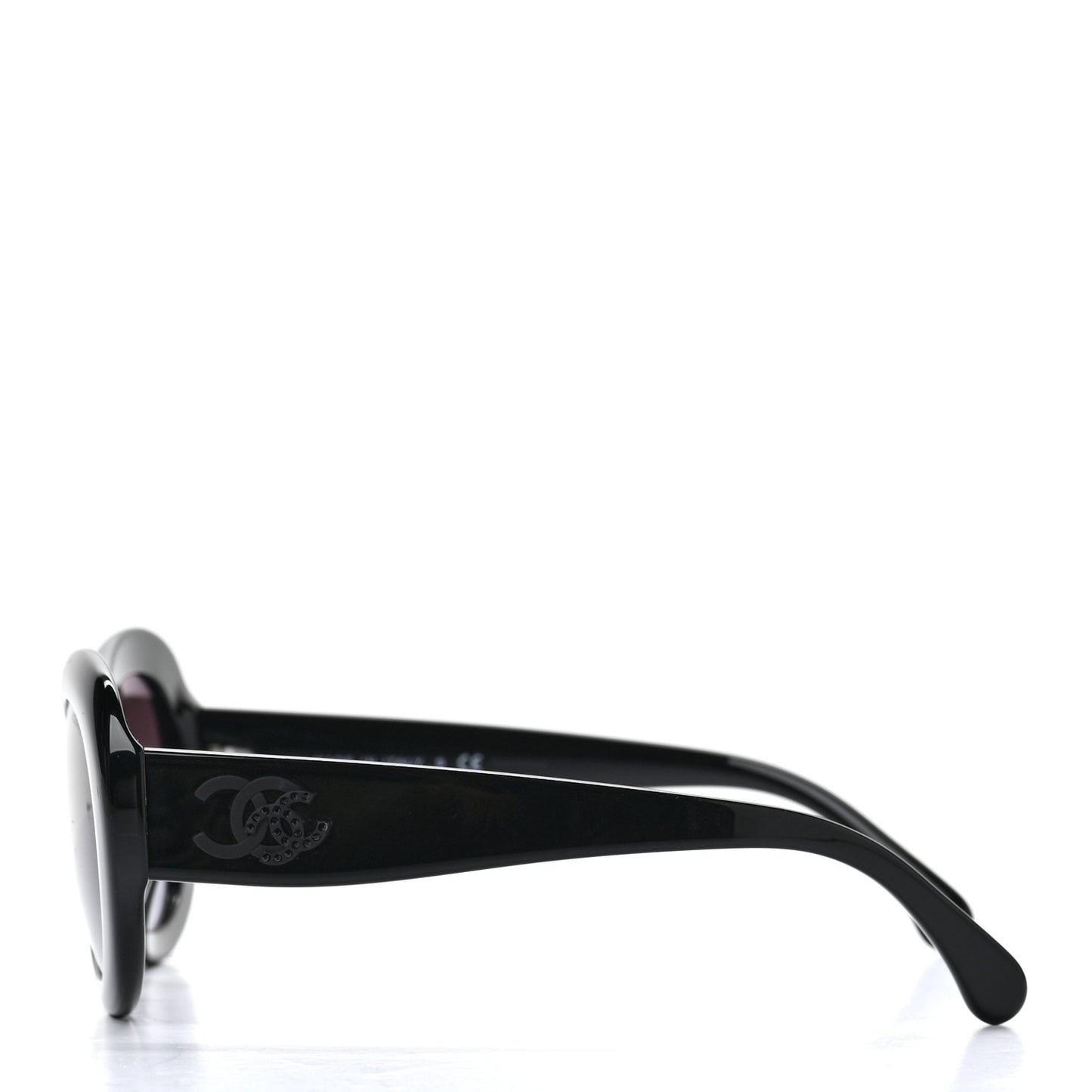 Acetate Polarized Oval CC Sunglasses 5469-B-A