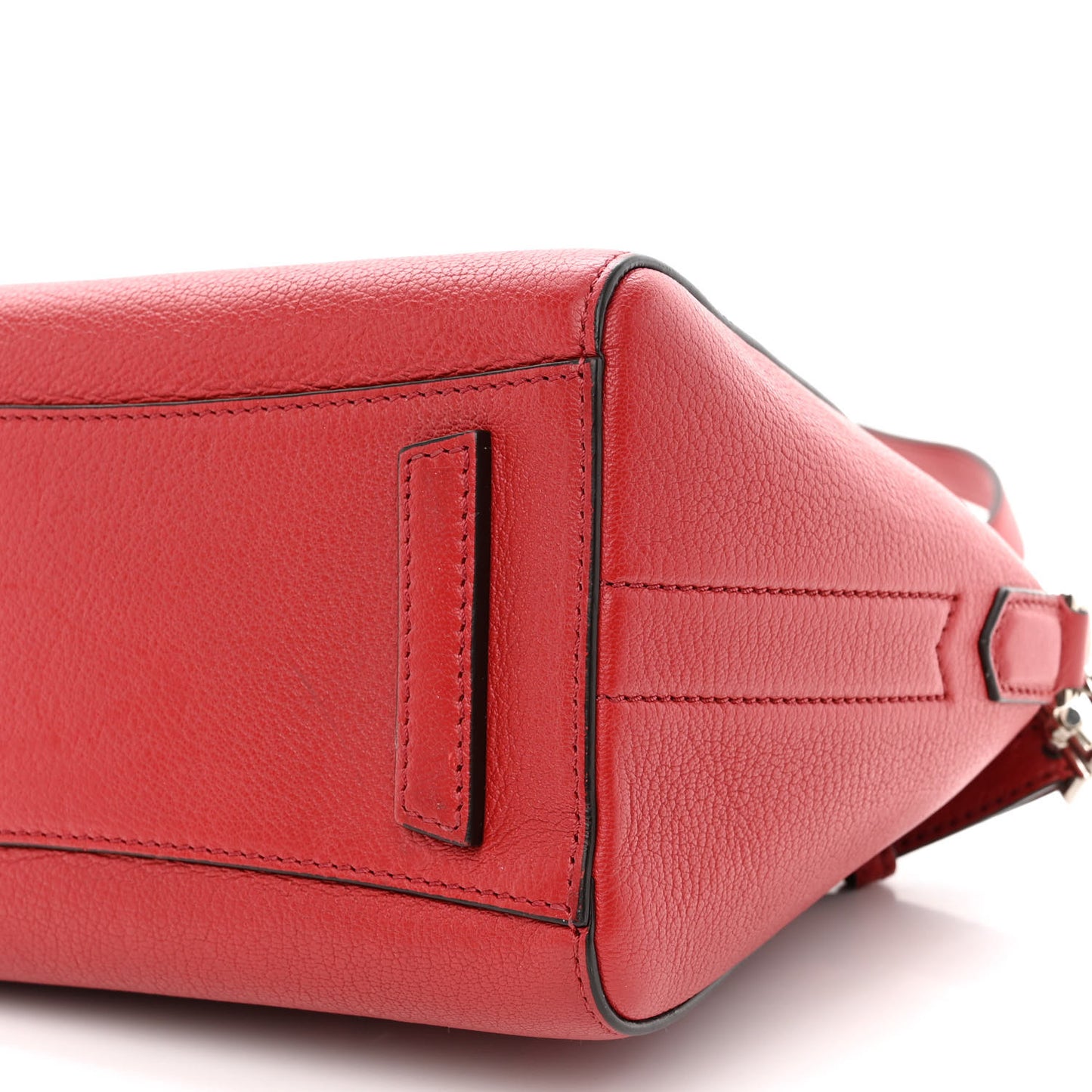 Sugar Goatskin Mini Antigona Medium Red