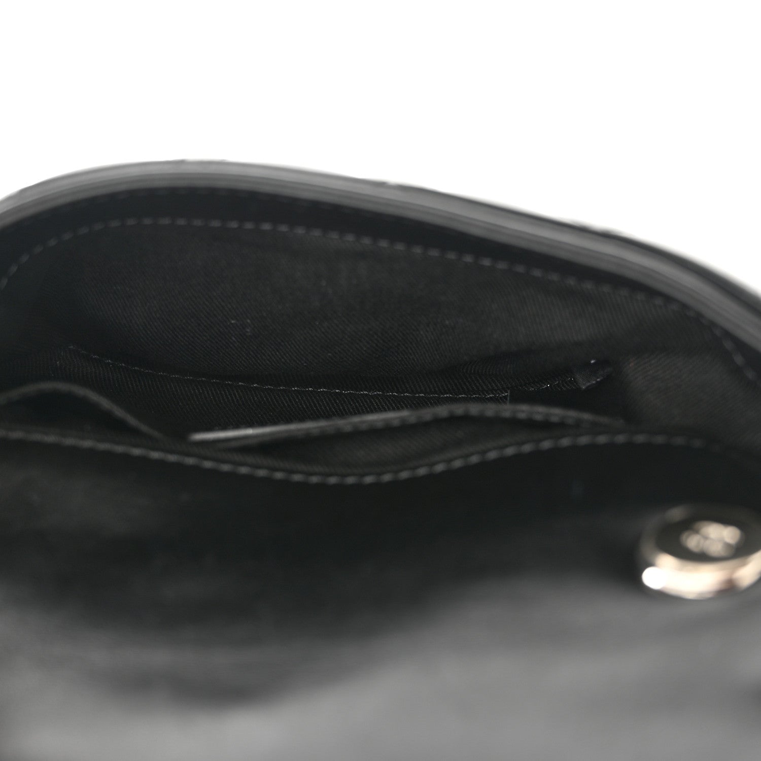 Chanel Calfskin Quilted CC Uniform Flap Belt Bag Black 5 of 10