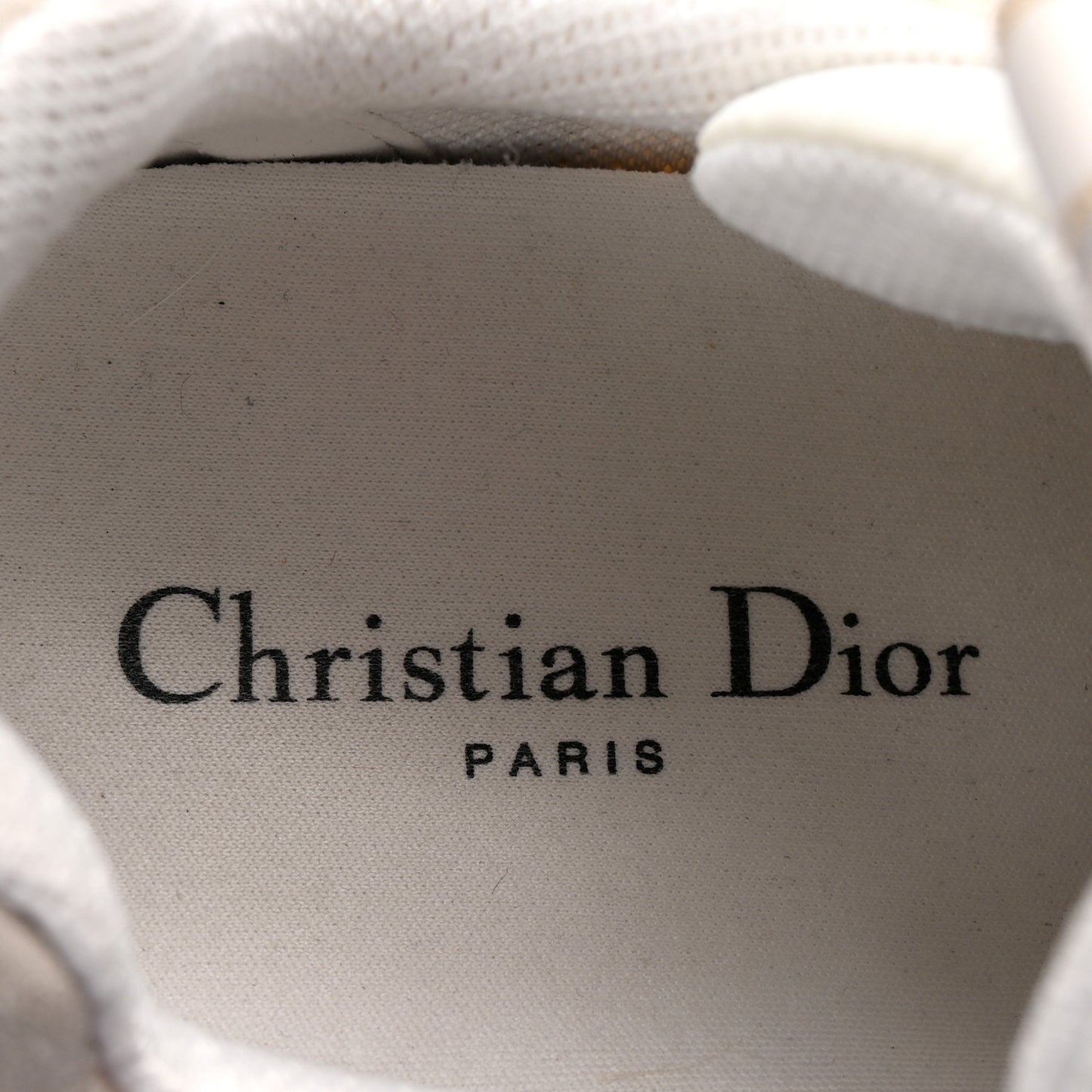 Suede C'est Dior Sneakers 40 Ecru