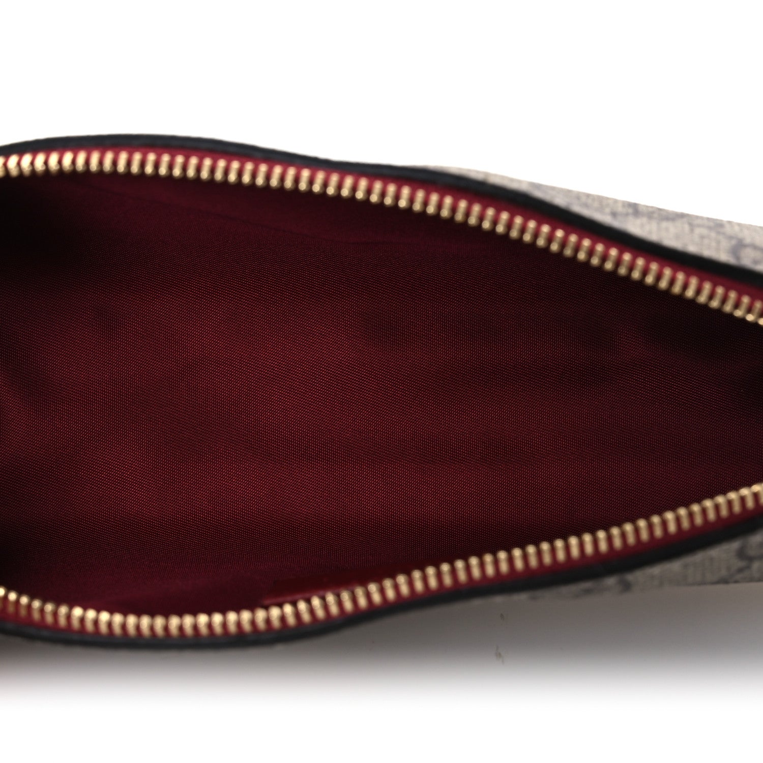 Gucci GG Supreme Monogram Cat Pencil Case Beige Ebony 5 of 9