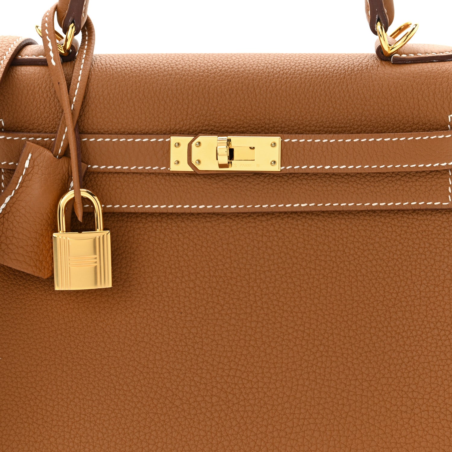 Hermes Togo Kelly Retourne 25 Gold 8 of 11