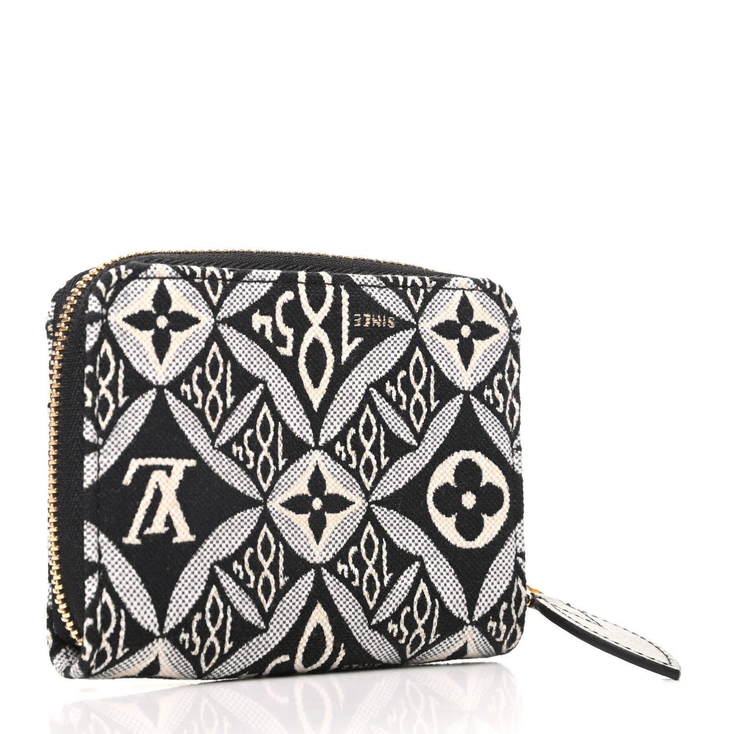 Louis Vuitton Jacquard Since 1854 Zippy Coin Purse Grey 3 of 6