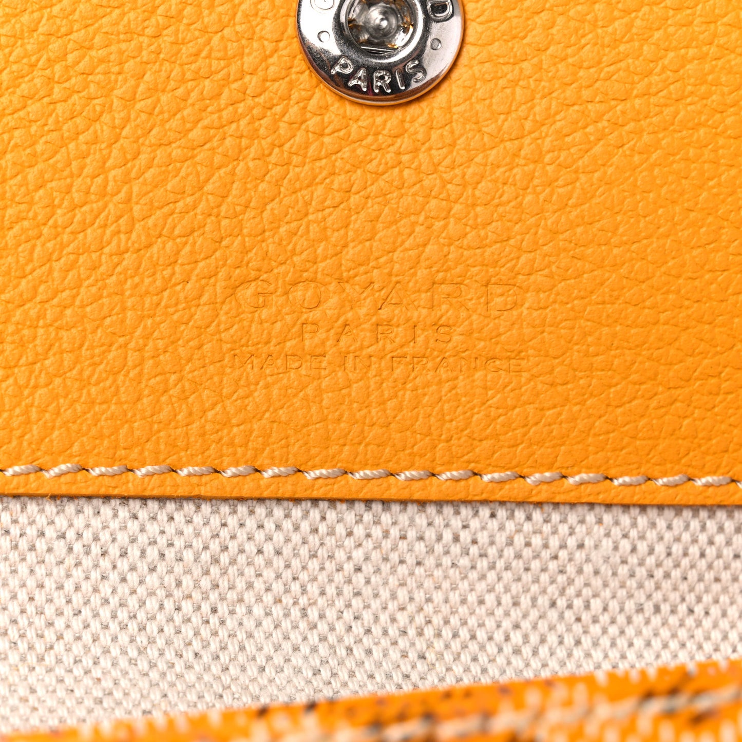 Goyardine Saint Louis PM Yellow