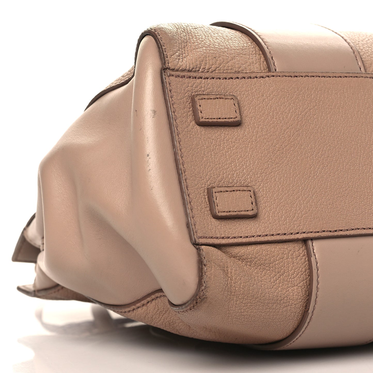 Madras Soft Calfskin Top Handle Satchel Cammeo