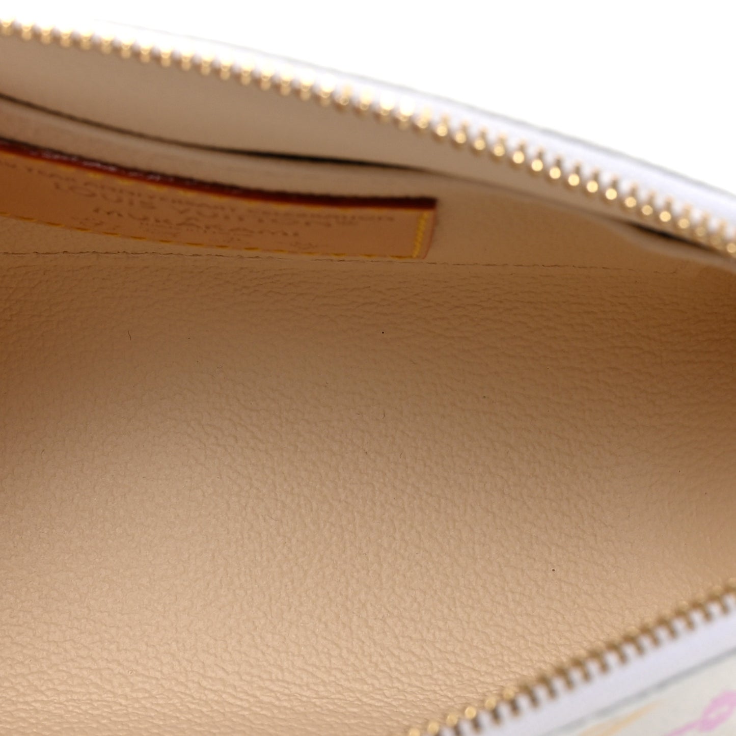 LV x TM Monogram Multicolor Cosmetic Pouch PM White