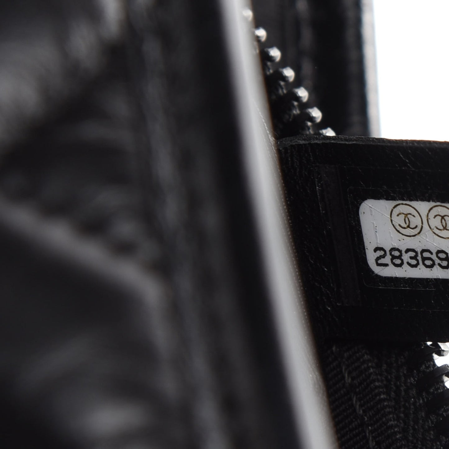 Aged Calfskin Chevron Quilted Small Gabrielle Hobo So Black