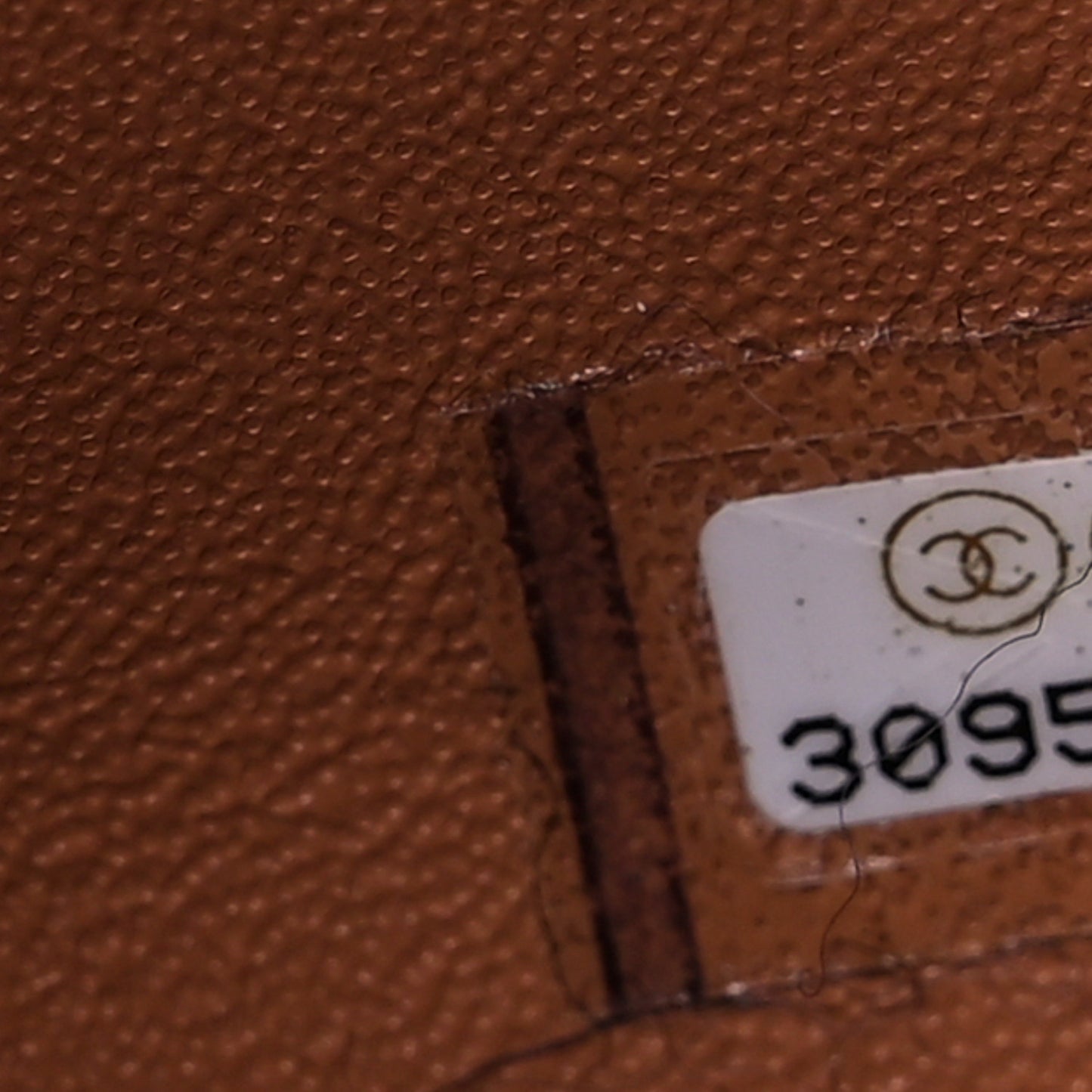 Lambskin Quilted Mini Square Flap Brown