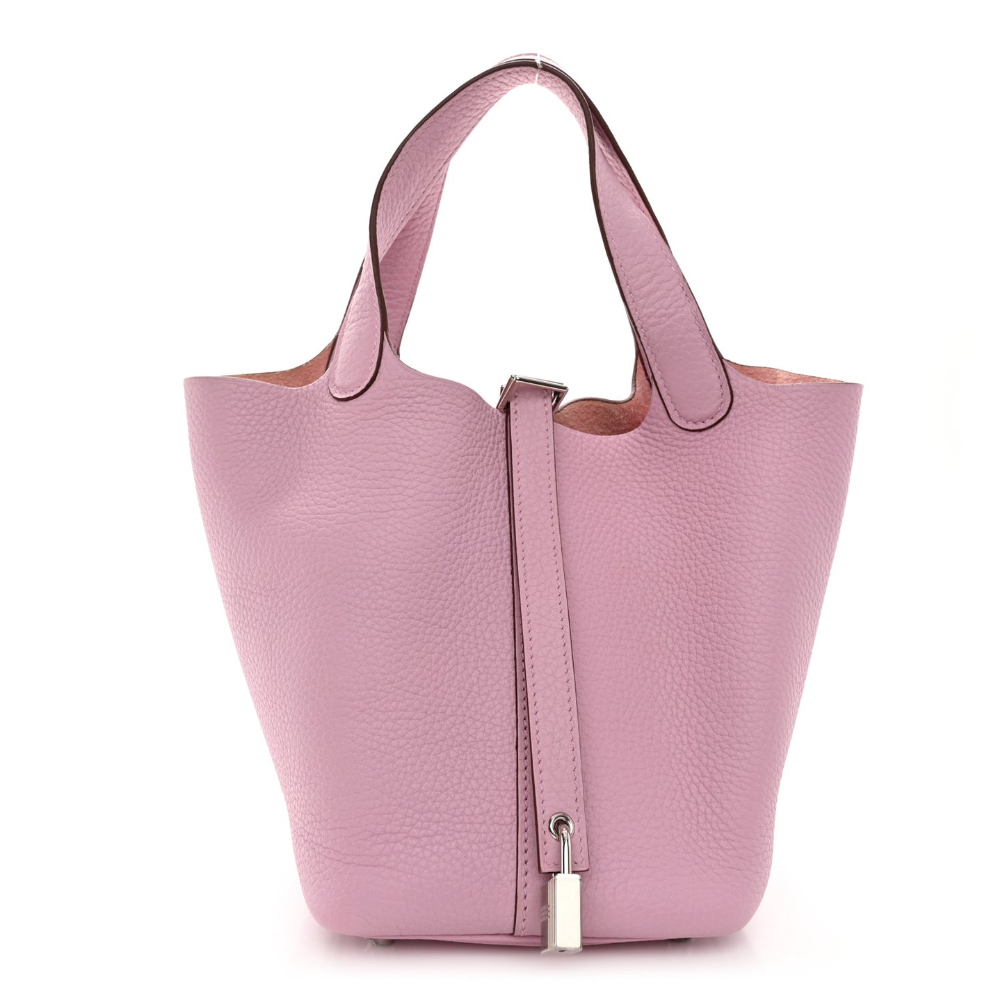 Taurillon Clemence Picotin Lock 18 PM Mauve Sylvestre