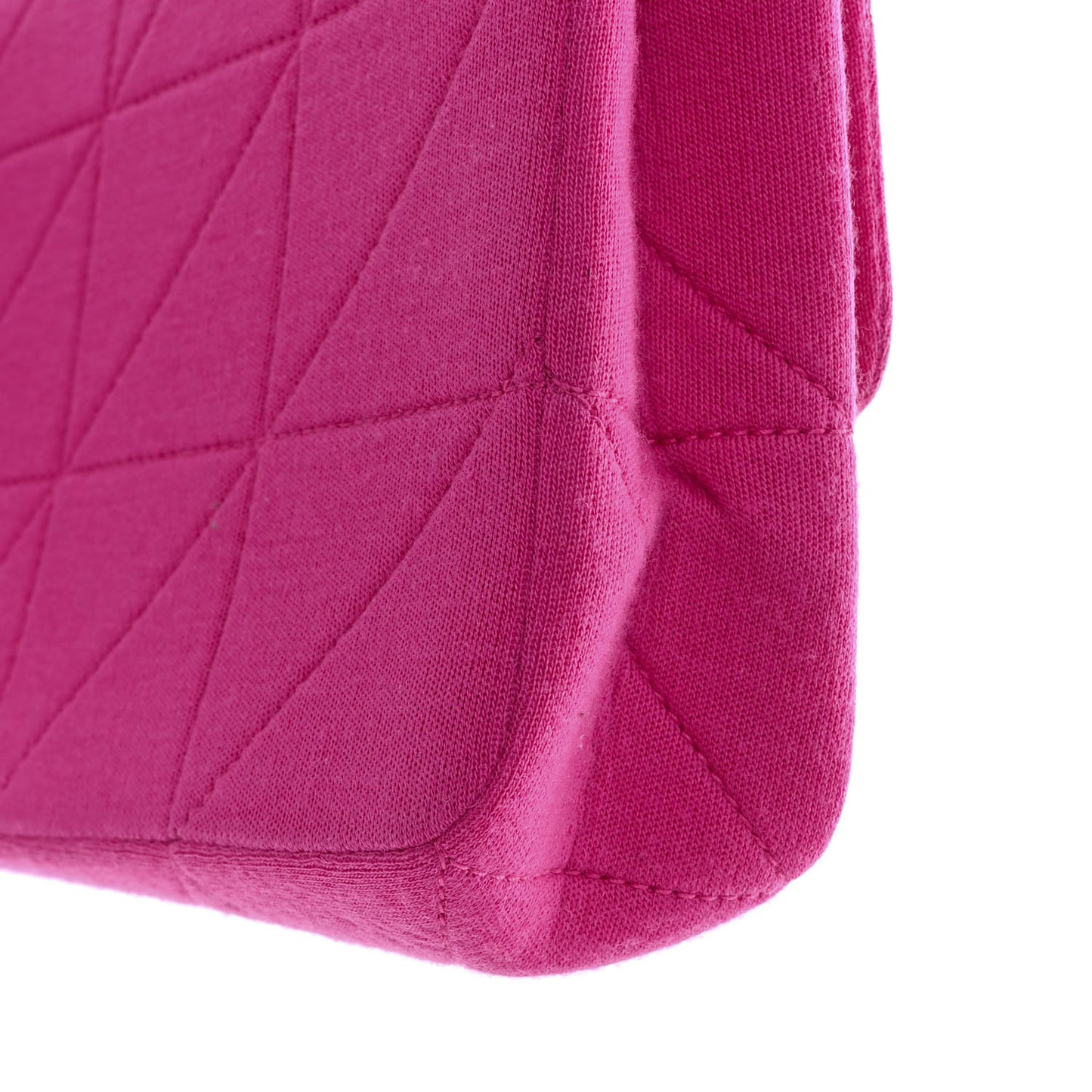 Jersey Wool Patchwork Monogram Medium Jamie Fuchsia
