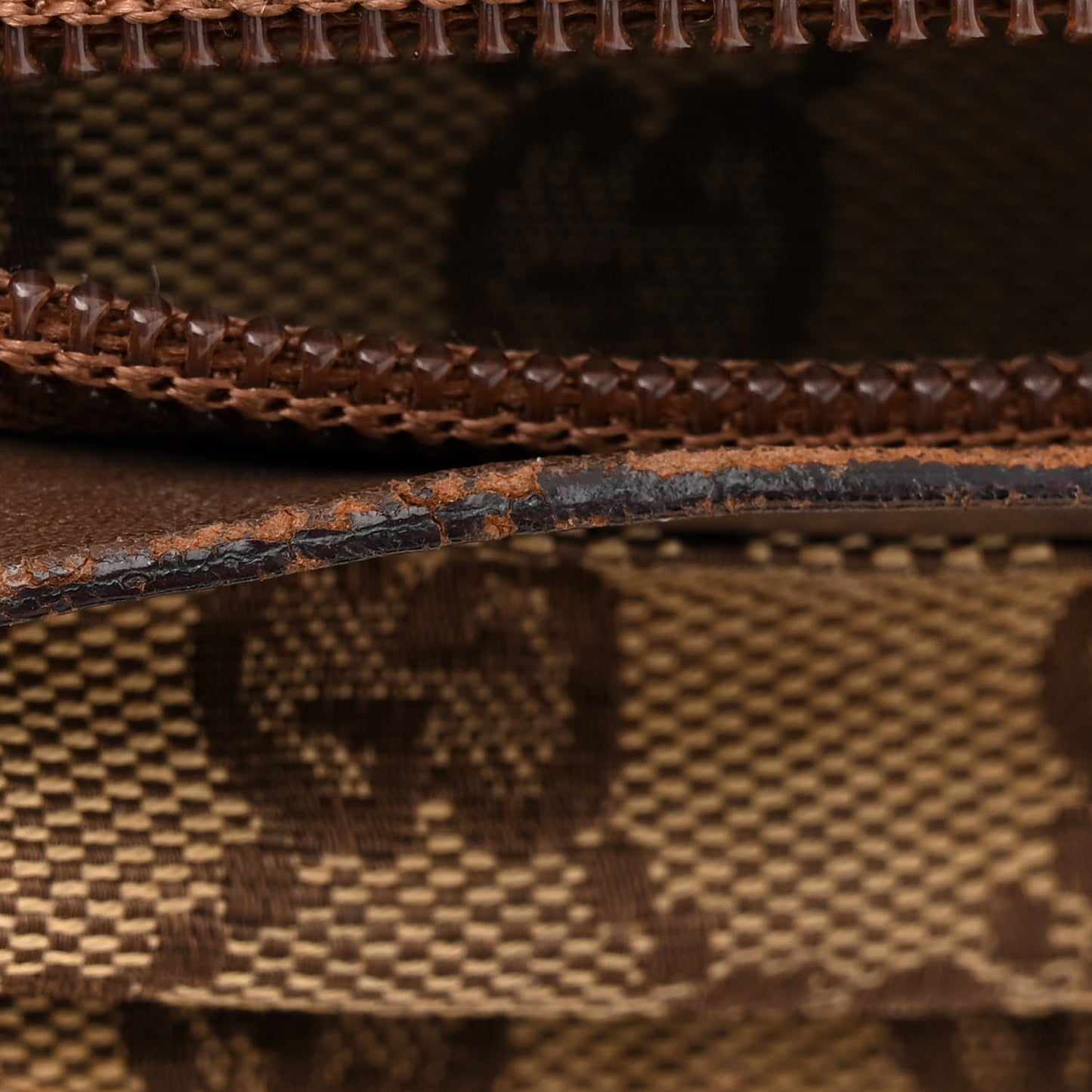 GG Monogram Web Double Pocket Belt Bag Ebony