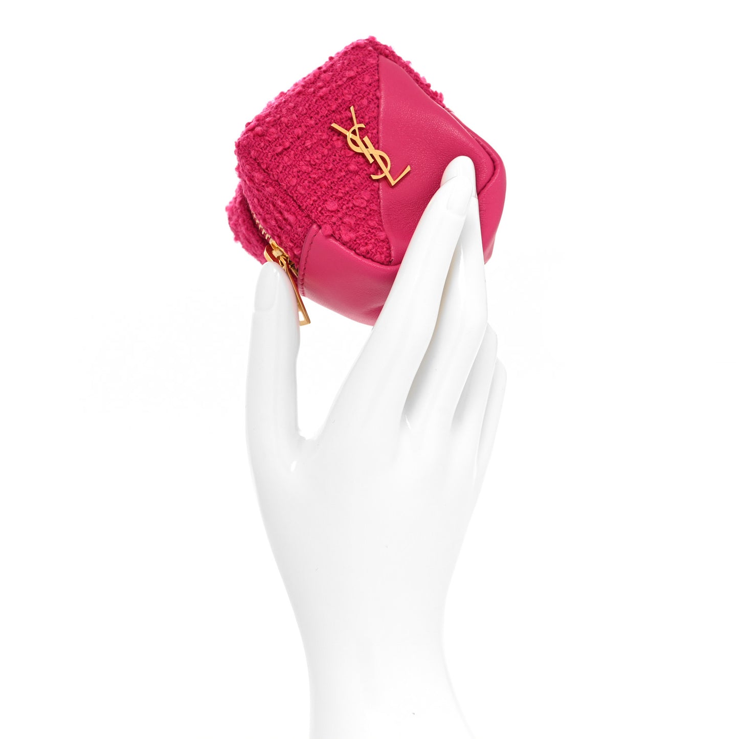 Boucle Jaime Cube Charm Keychain Magenta