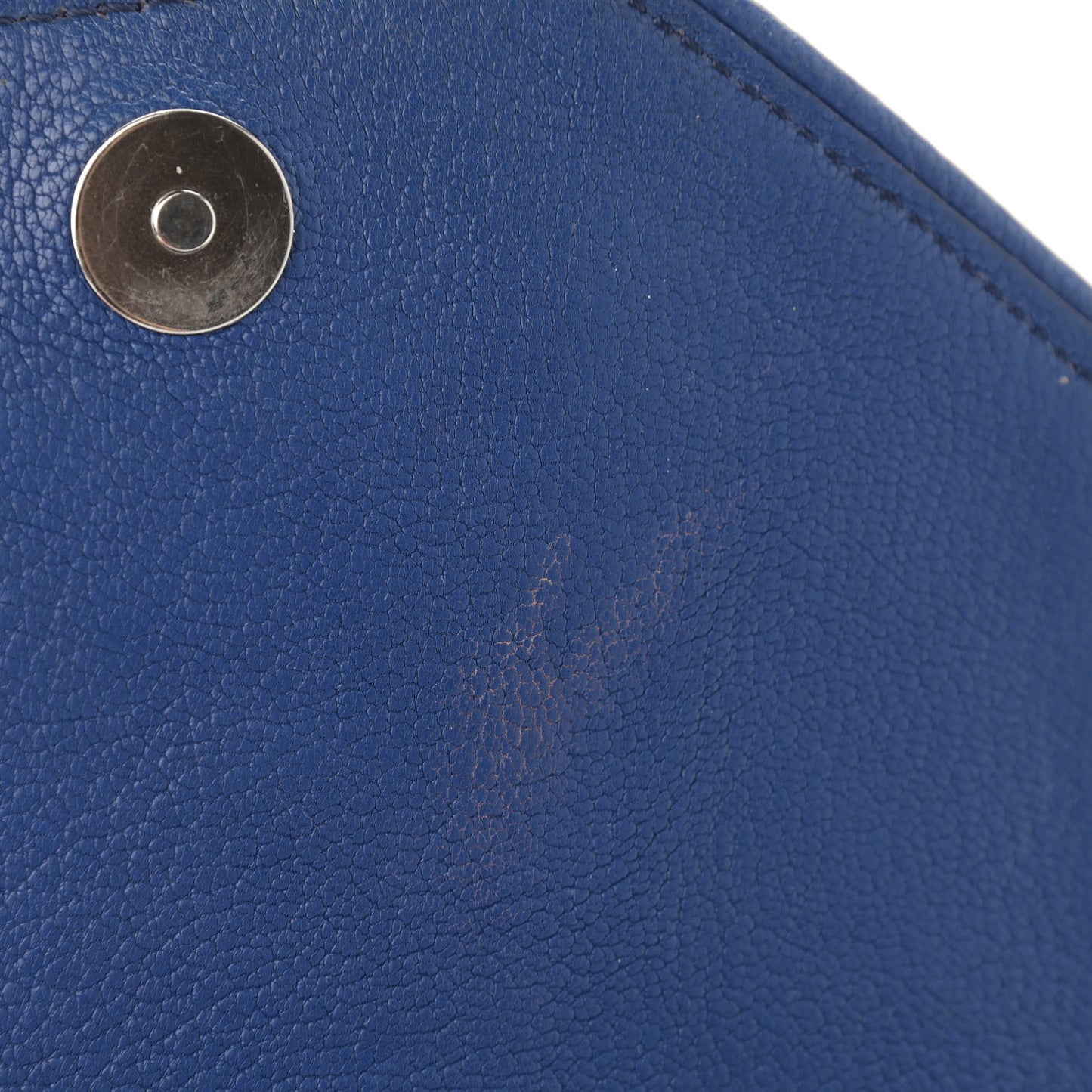 Sugar Goatskin Obsedia Shoulder Bag Navy