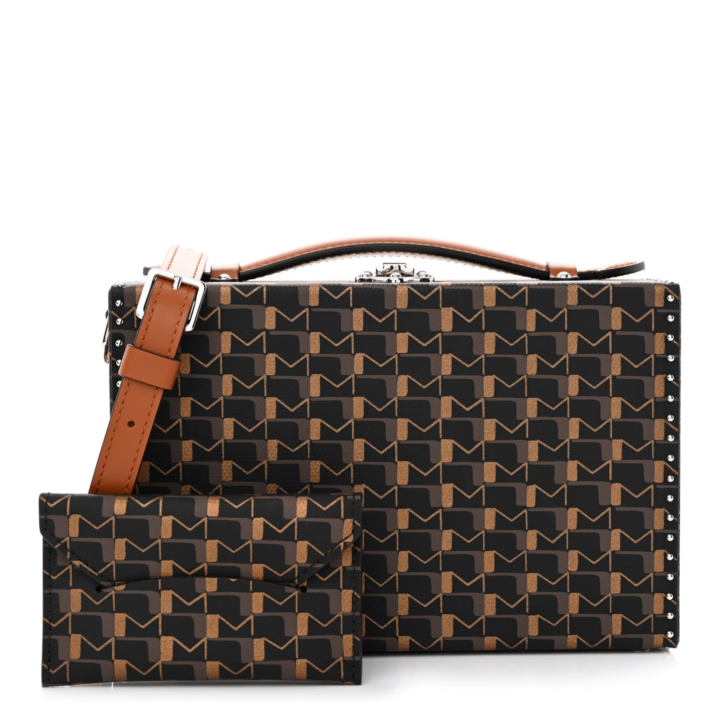 Toile 1920 Oh! Little Suitcase Carbon Bronze Cognac