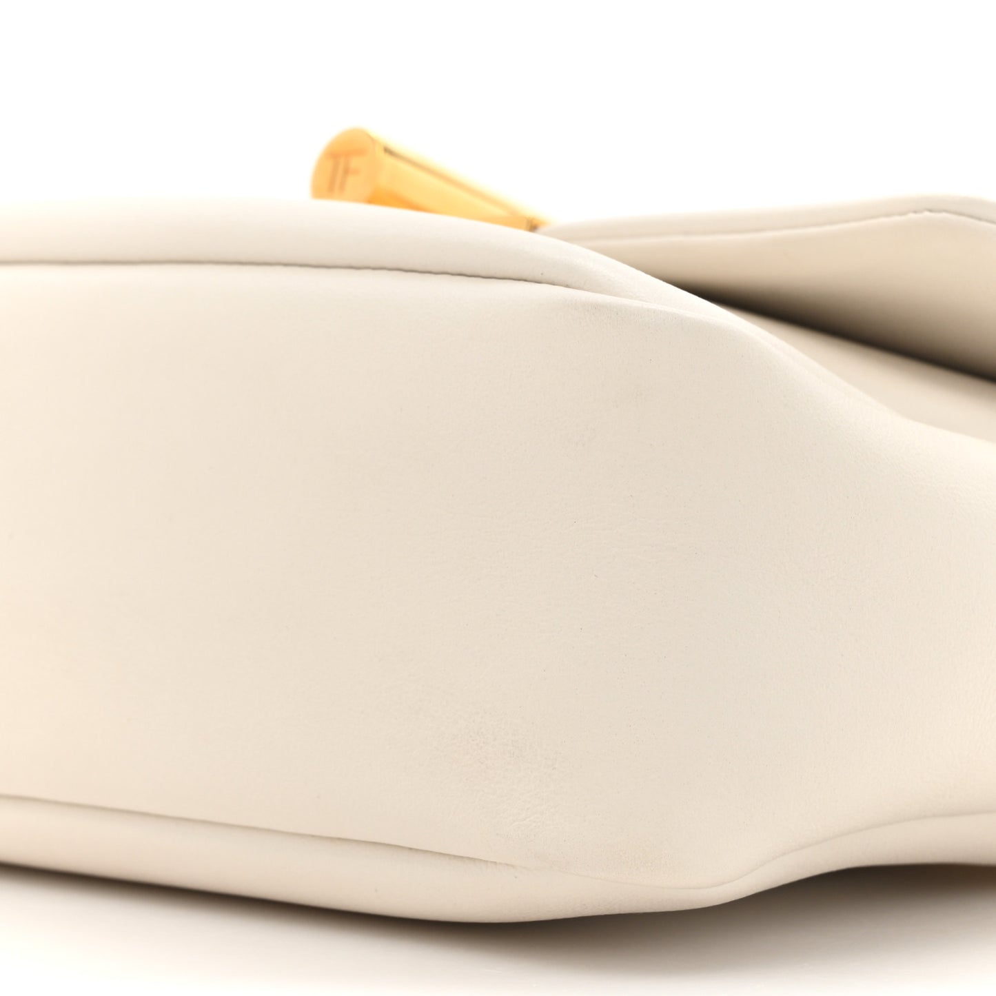 Calfskin Natalia Chain Bag White