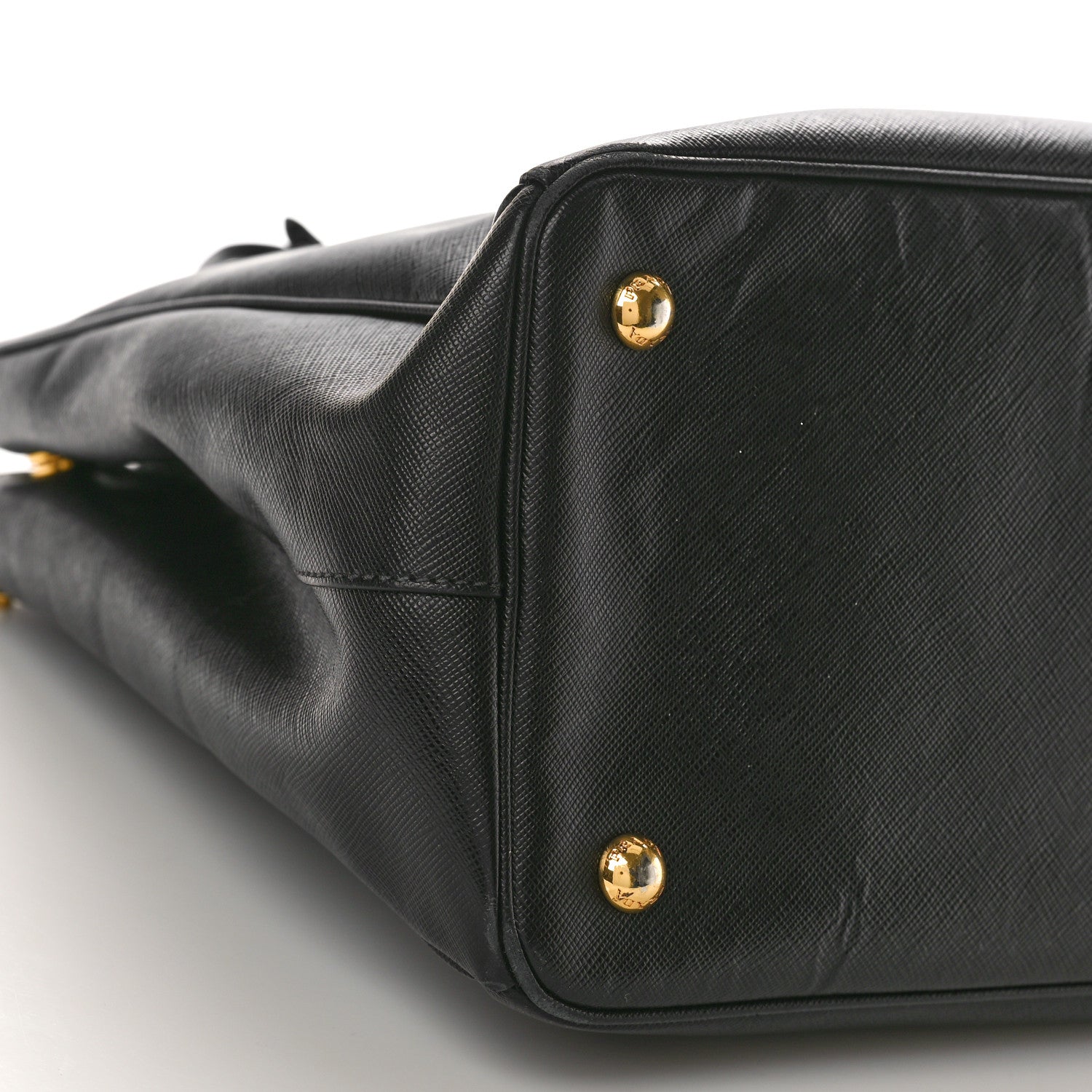 Prada Saffiano Lux Large Galleria Double Zip Tote Black 9 of 11