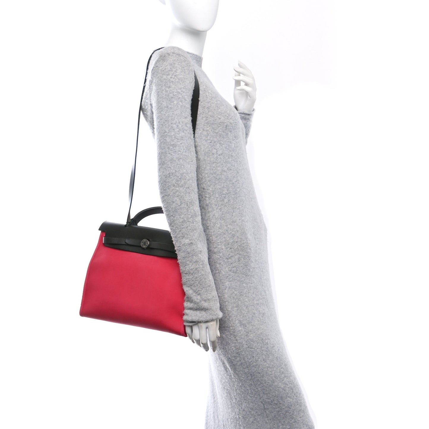 Vache Hunter Toile Herbag Zip 31 PM Rose Extreme Black