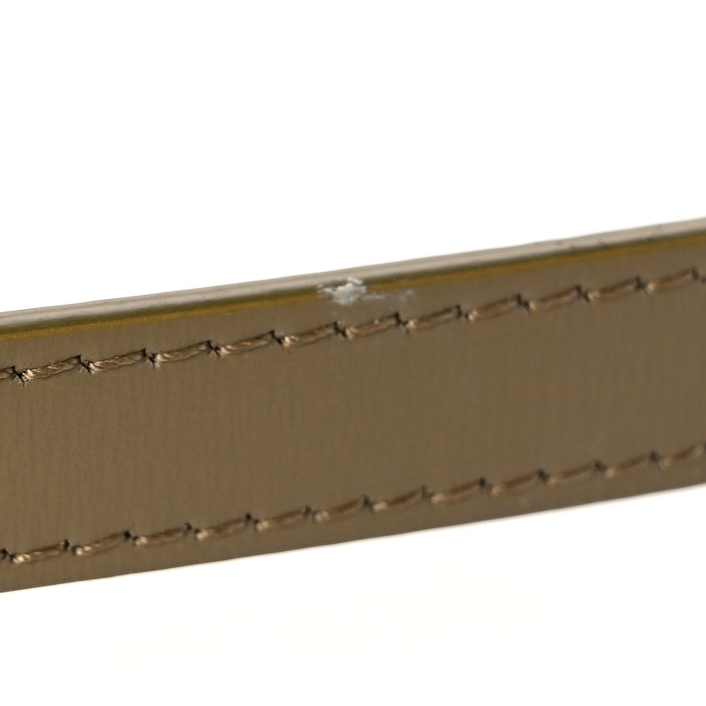 Shiny Calfskin Mini Triomphe Olive