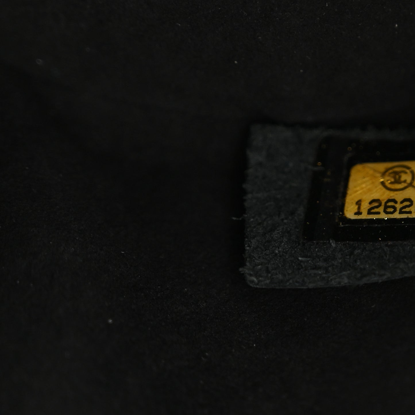 Lambskin Mademoiselle Flap Black