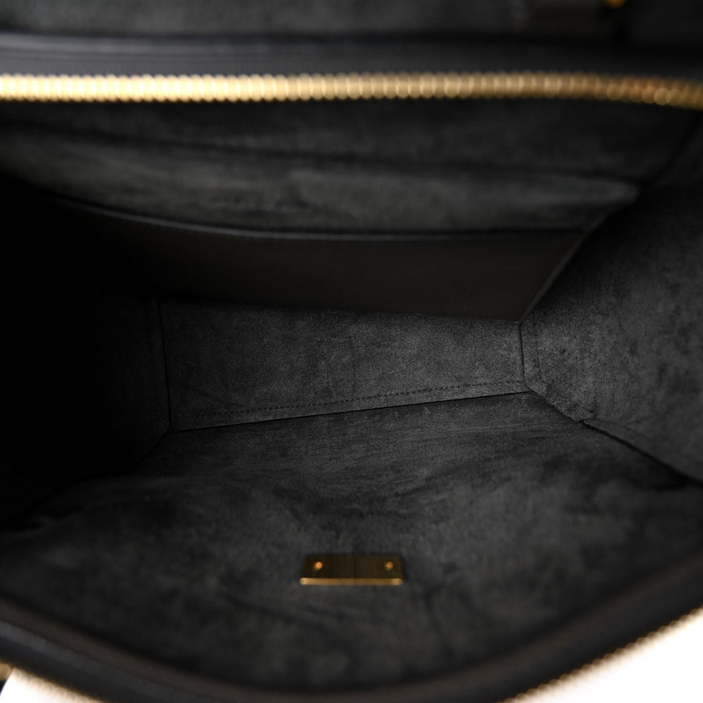 Grained Calfskin Micro Belt Bag Grey