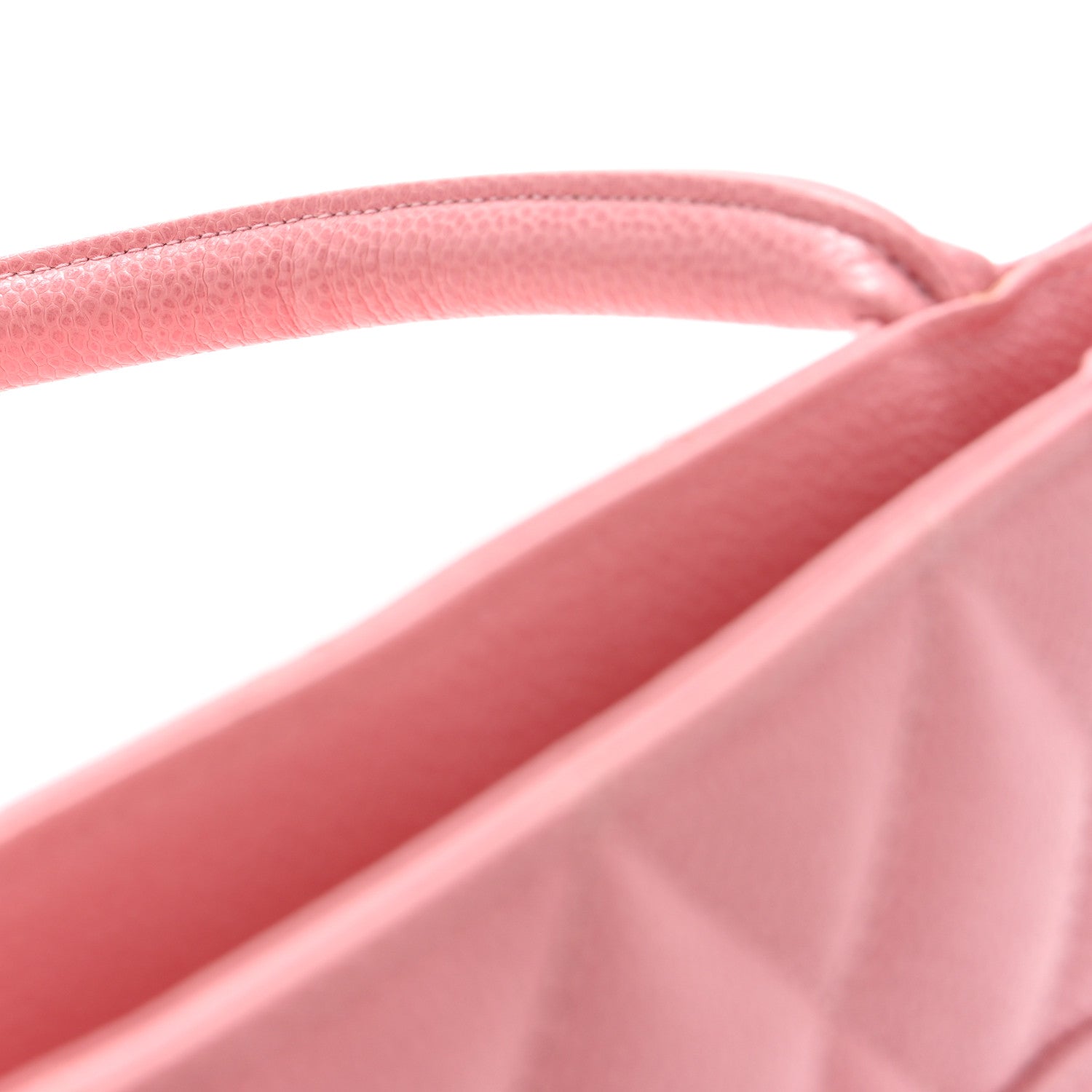 Chanel Caviar Medallion CC Tote Light Pink 12 of 12