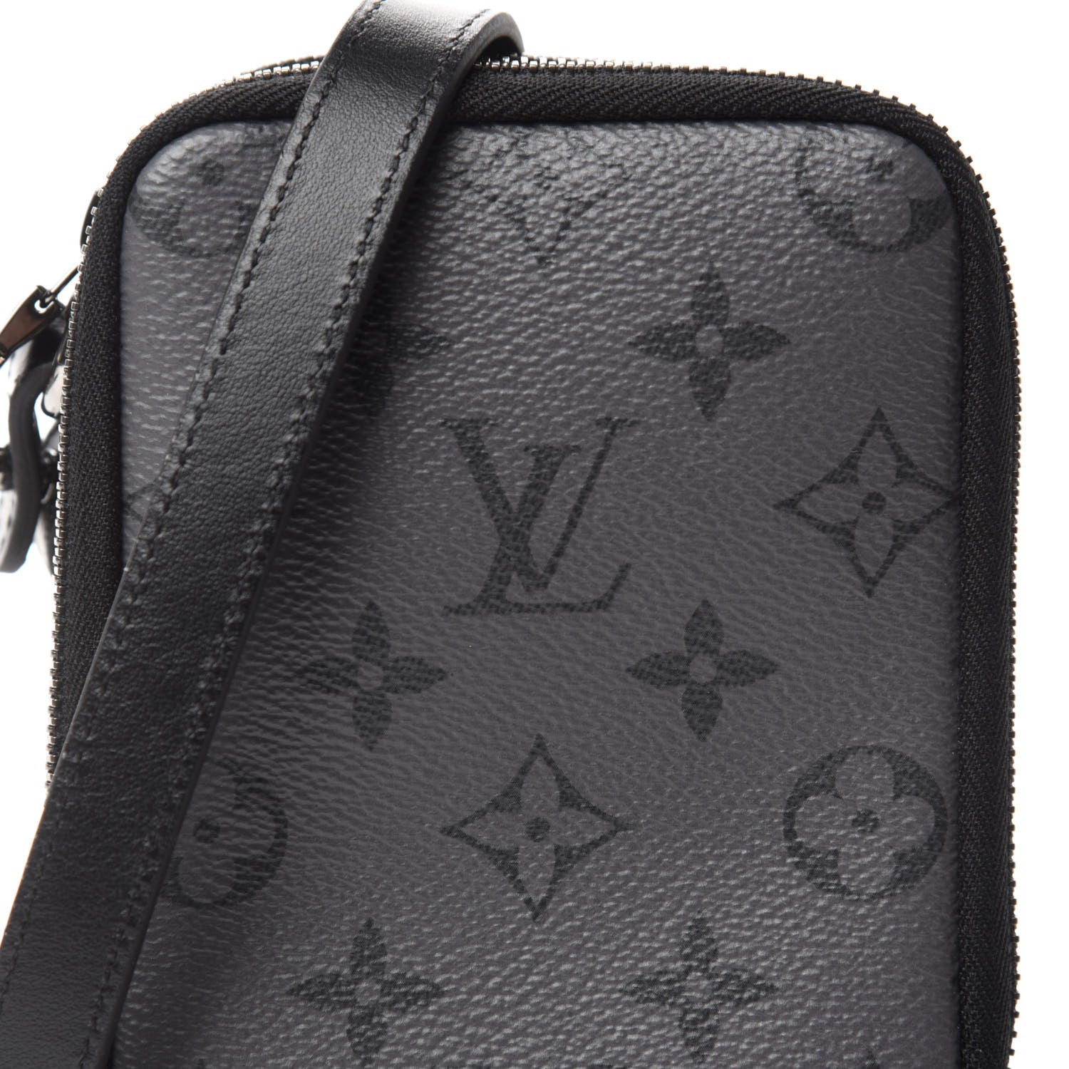 Louis Vuitton Monogram Eclipse Reverse Double Phone Pouch 10 of 11