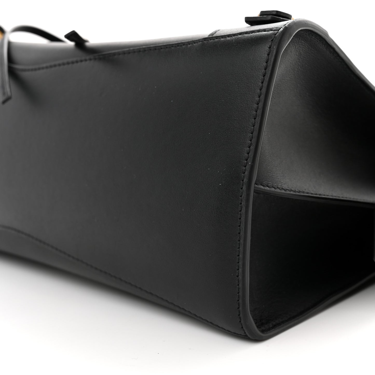 Smooth Calfskin Neo Classic Brass Hardware S City Black