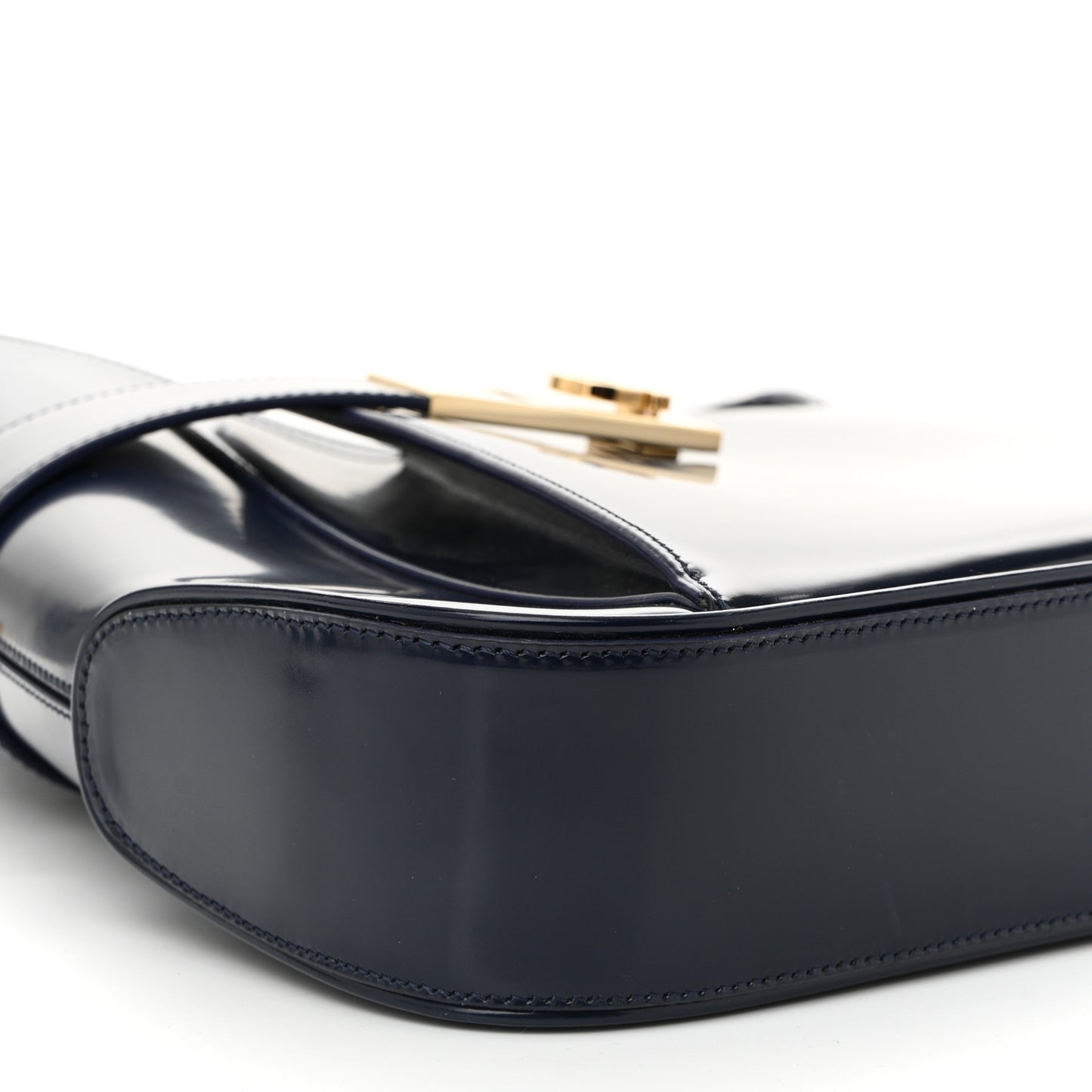 Brushed Calfskin Gancini Hobo Midnight
