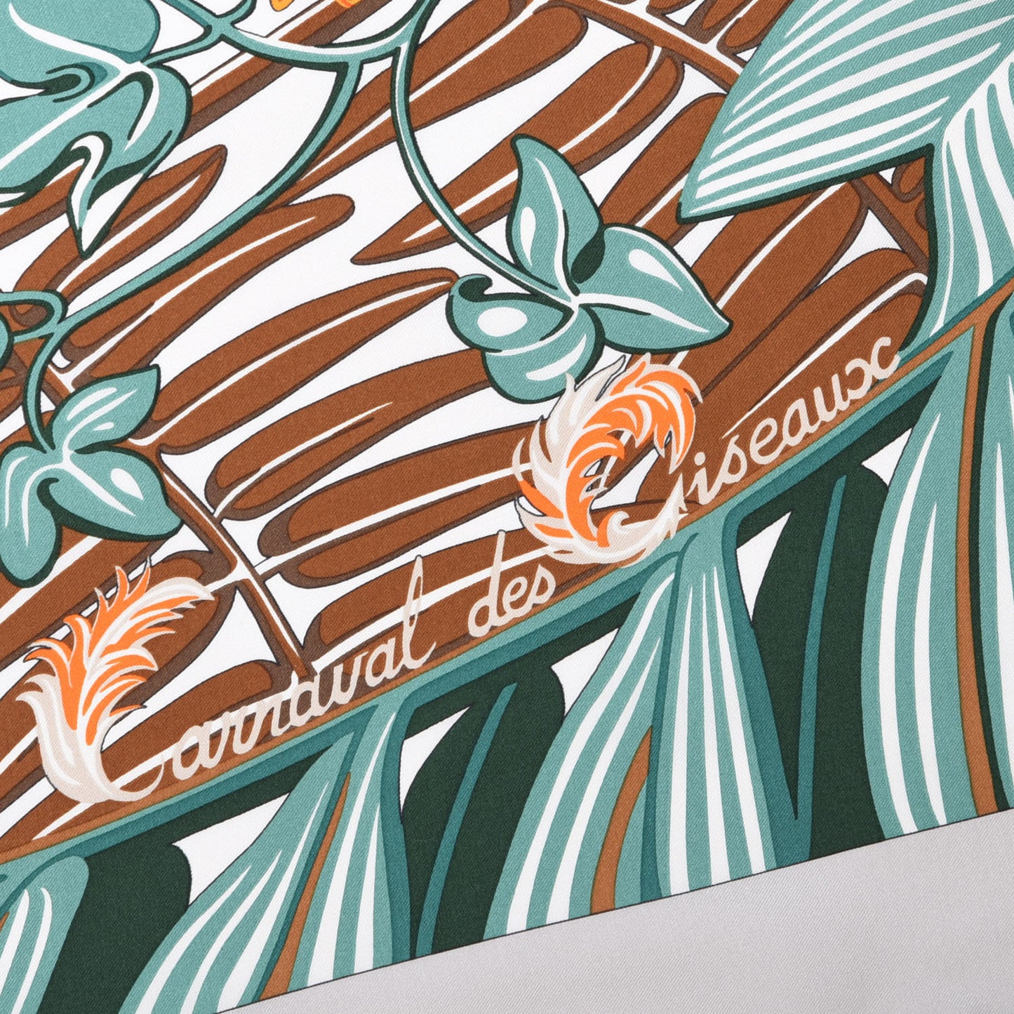 Silk Carnaval des Oiseaux Shawl 140