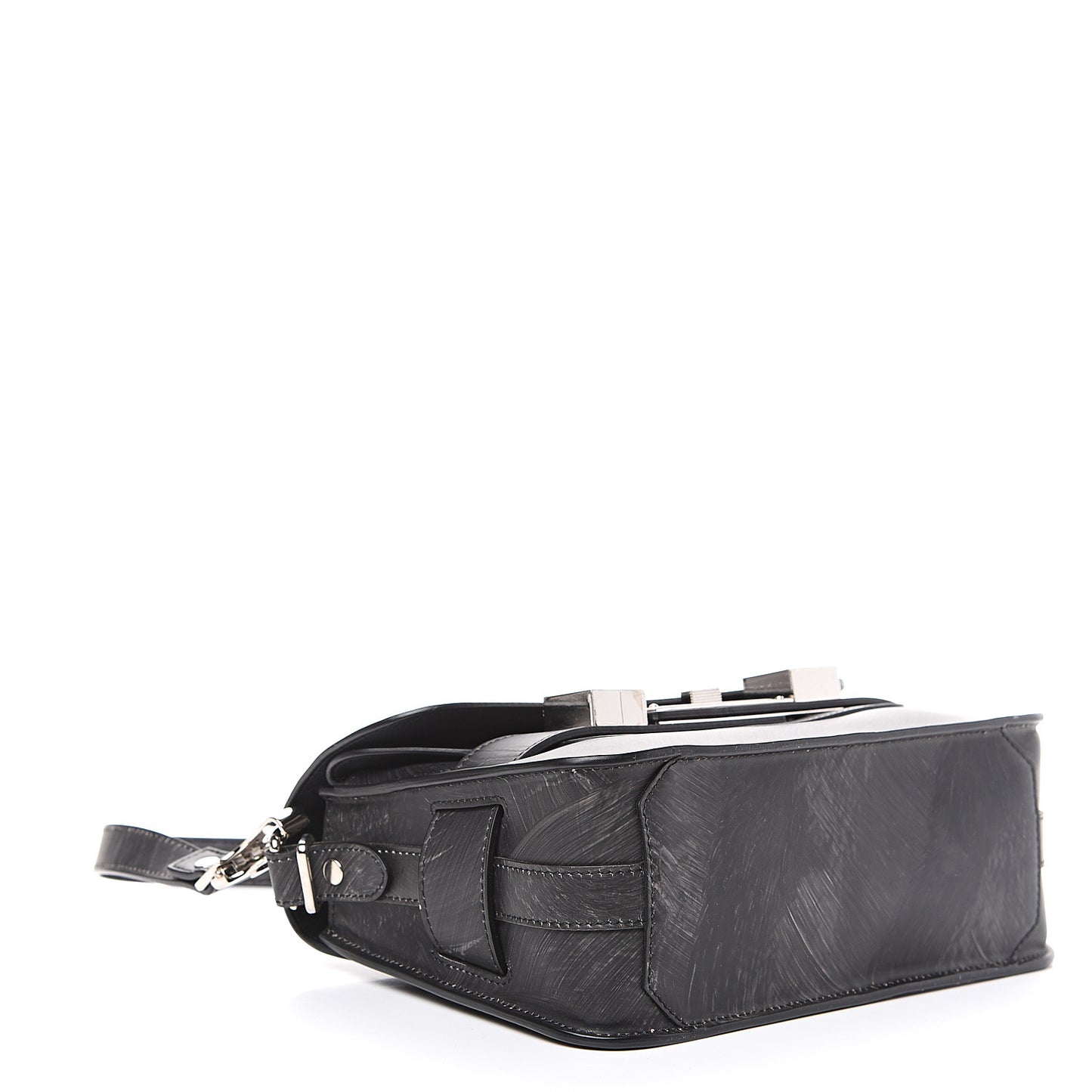 New Linosa Mini PS11 Classic Chalk Board Shoulder Bag Grey