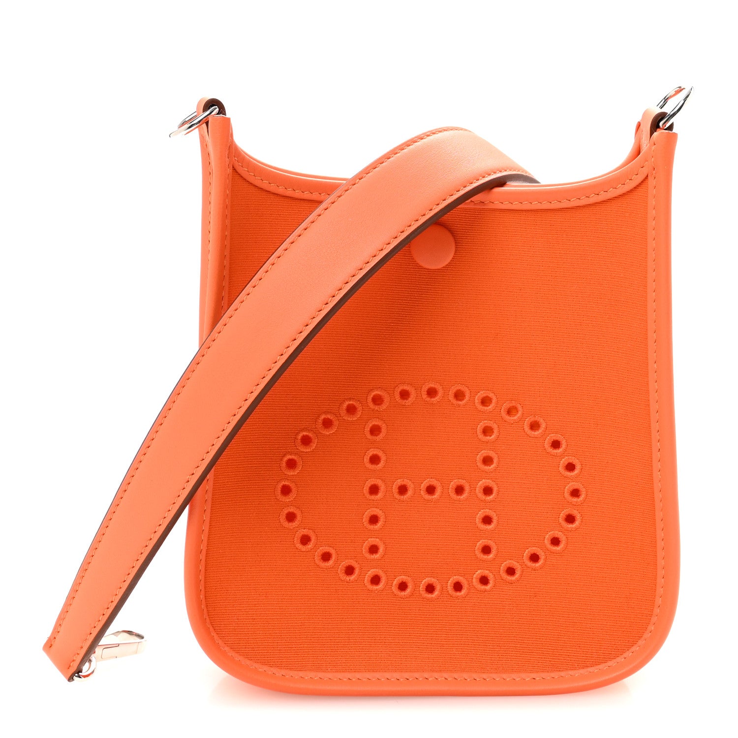 Hermes Toile Officier Swift Neo Evelyne TPM Orange 1902712