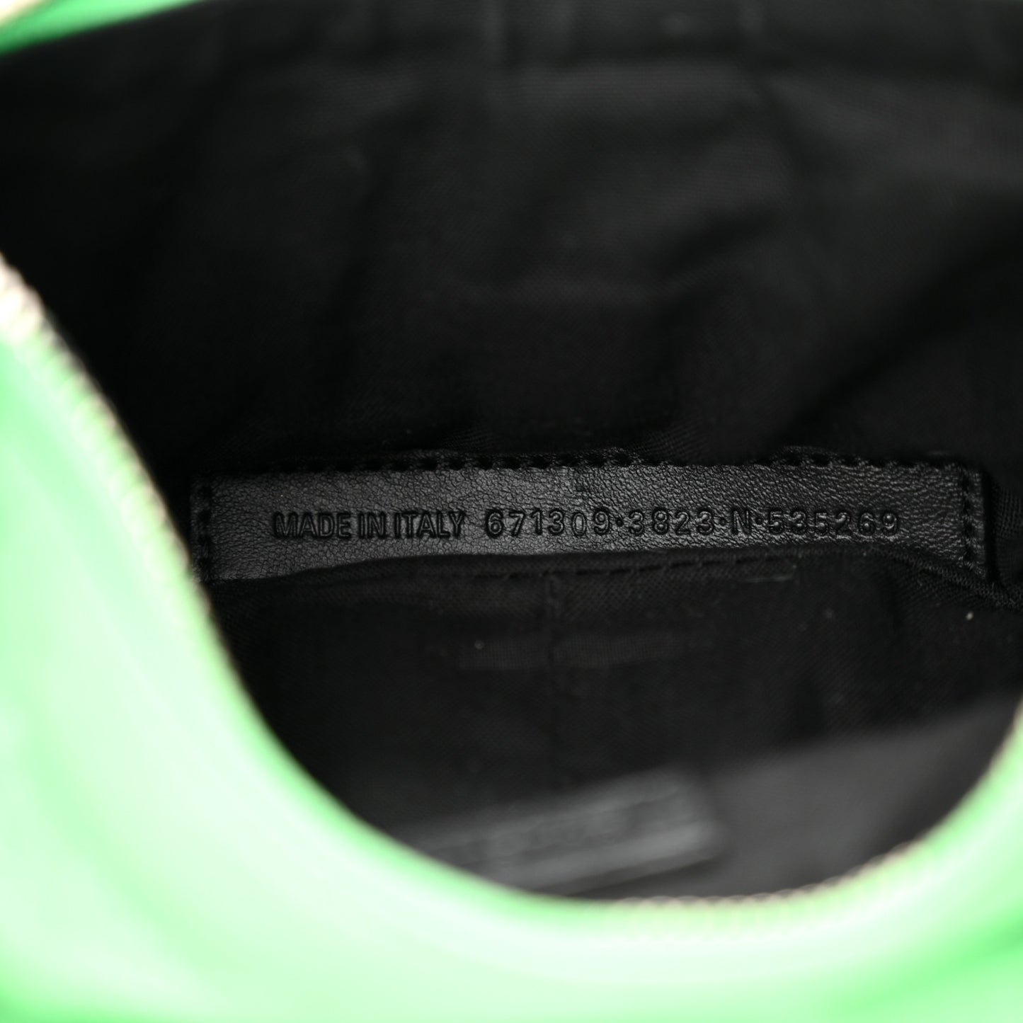 Agneau Arena Le Cagole Shoulder Bag XS Mint Green